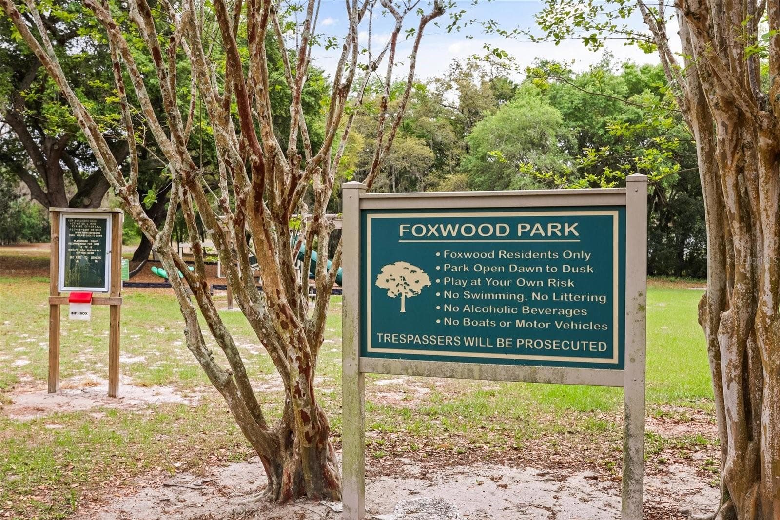 Entrance to park is across the street from the house! - 2808 TAMARACK TRL, APOPKA