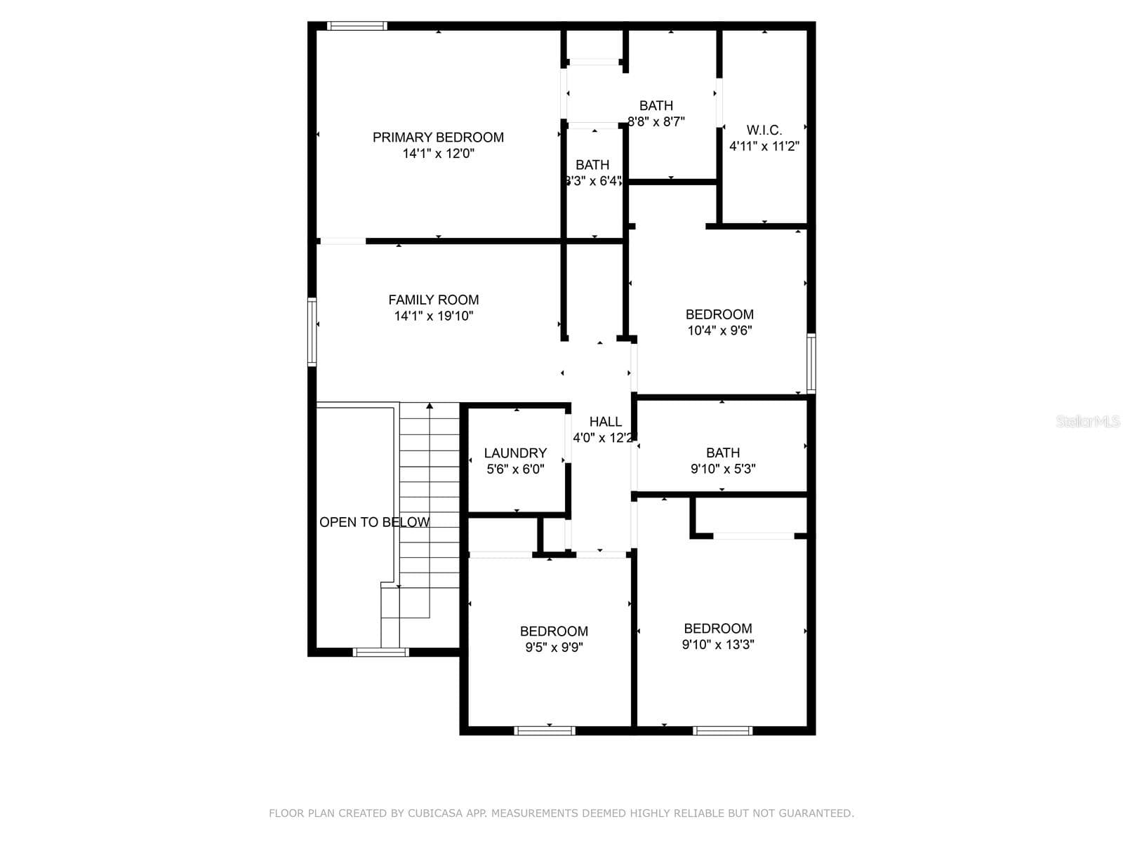 Upper Level Floor Plan - 16671 KINGMAN REEF ST, WIMAUMA