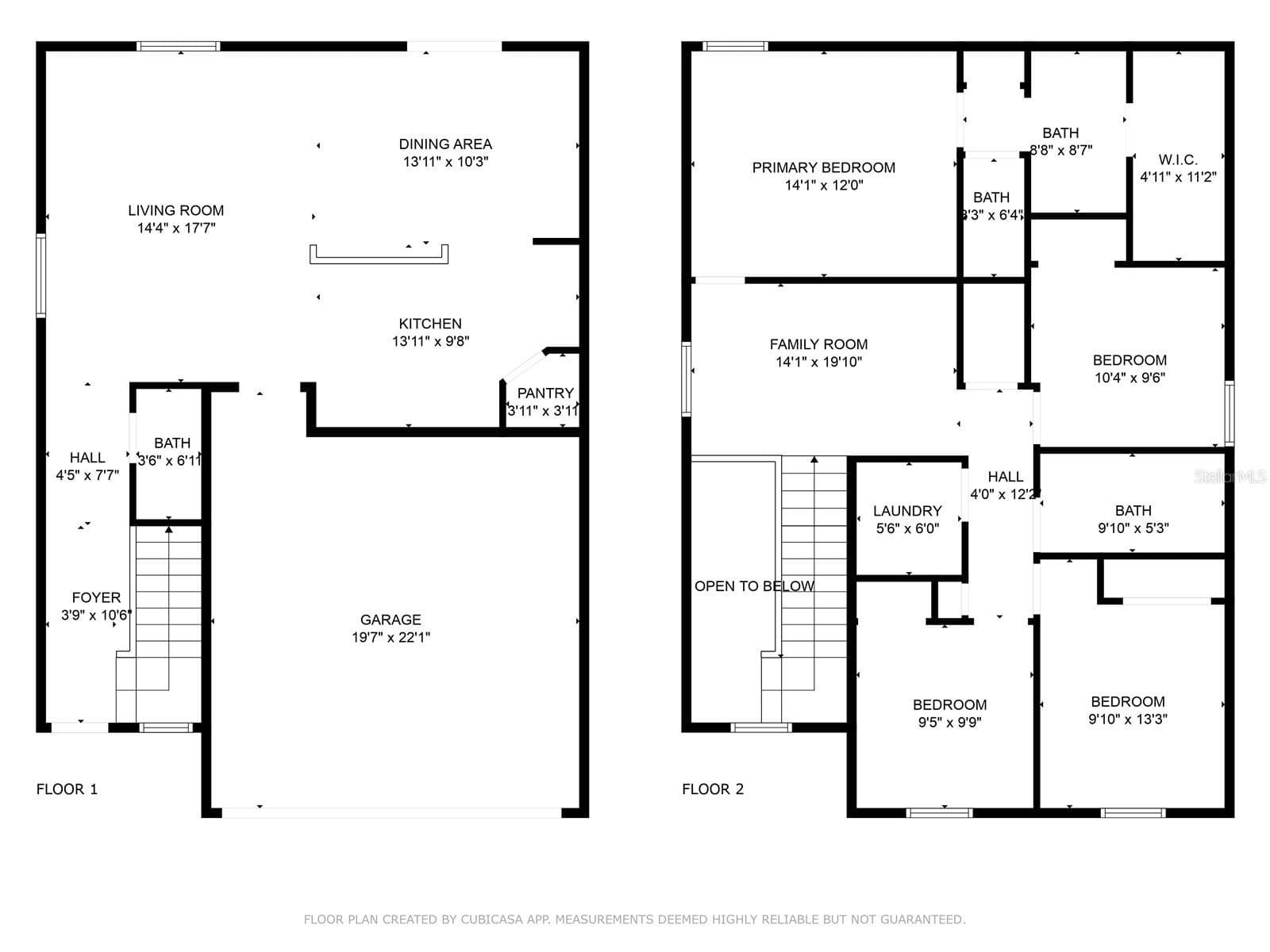 Lower and Upper Level Floor Plan - 16671 KINGMAN REEF ST, WIMAUMA