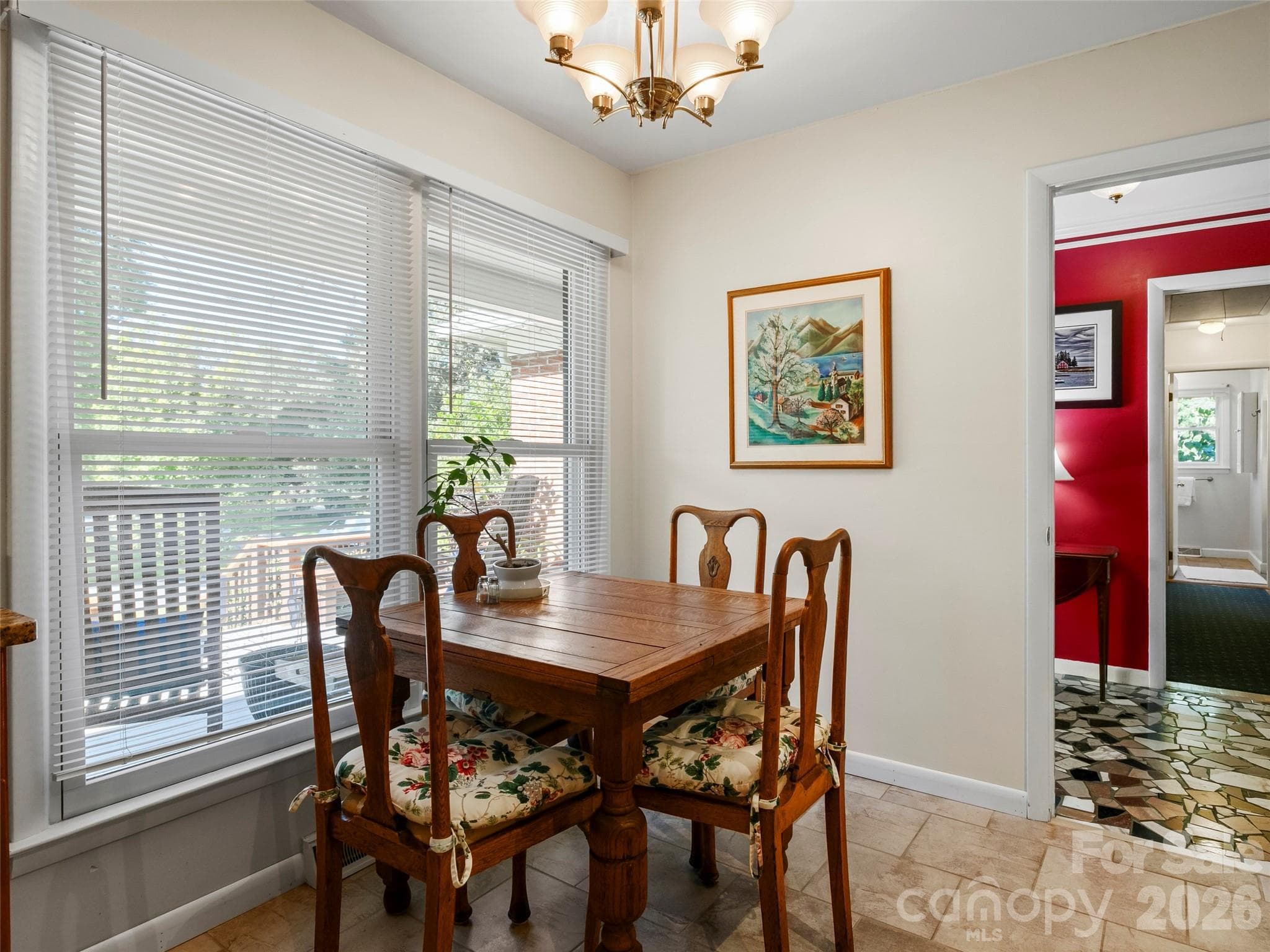 Eat-in kitchen space - 101 Castlerock Drive, Asheville