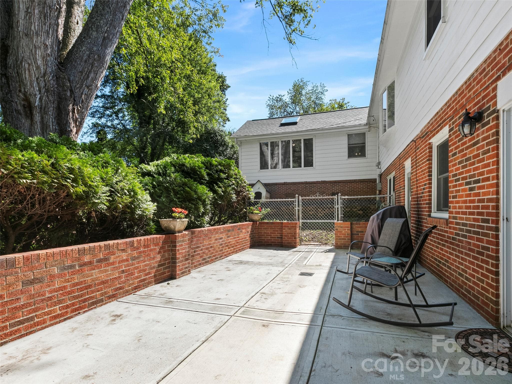 Paved patio space - 101 Castlerock Drive, Asheville