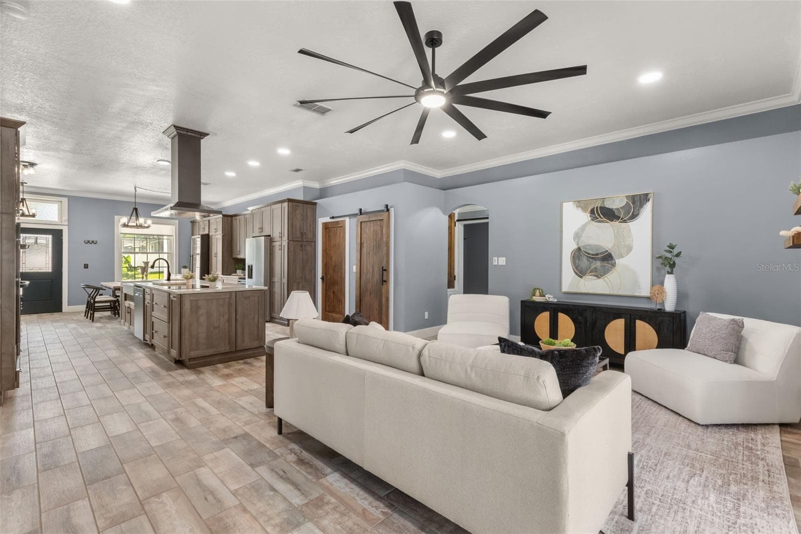 Easy care wood-look ceramic tile floors in living area and bedrooms ~ - 5006 RISHLEY RUN WAY, MOUNT DORA