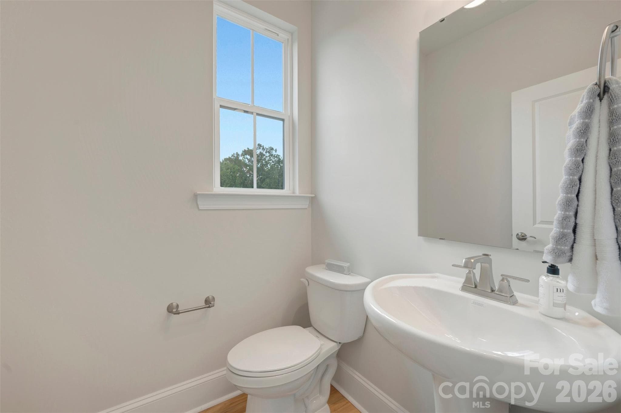 Second floor powder room - 309 Old Town Village Road, Waxhaw