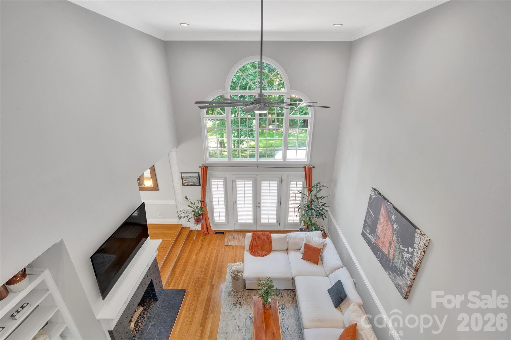 View from upstairs - 10108 Lampkin Way, Charlotte