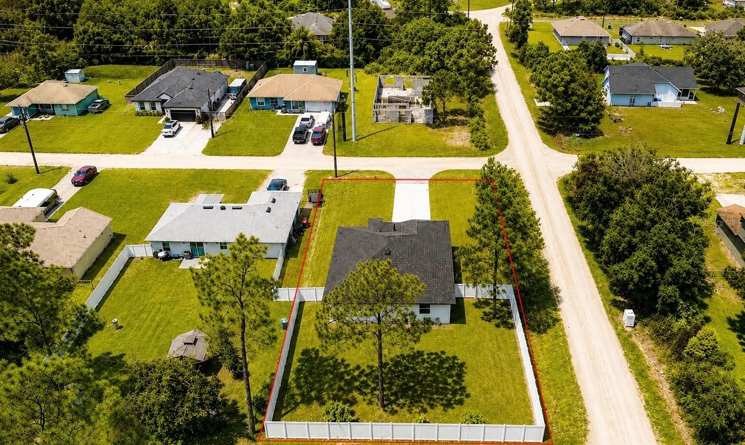 aerial - back - 995 9TH AVE, DELAND