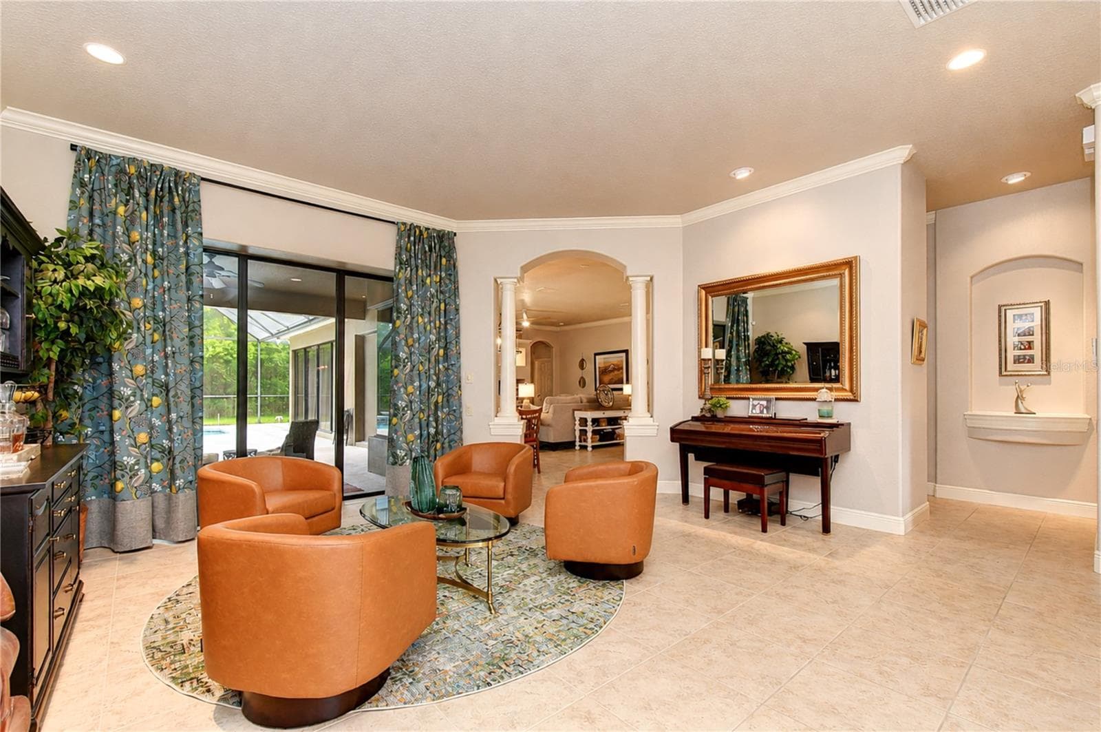 Living Room - 20622 BROADWATER DR, LAND O LAKES