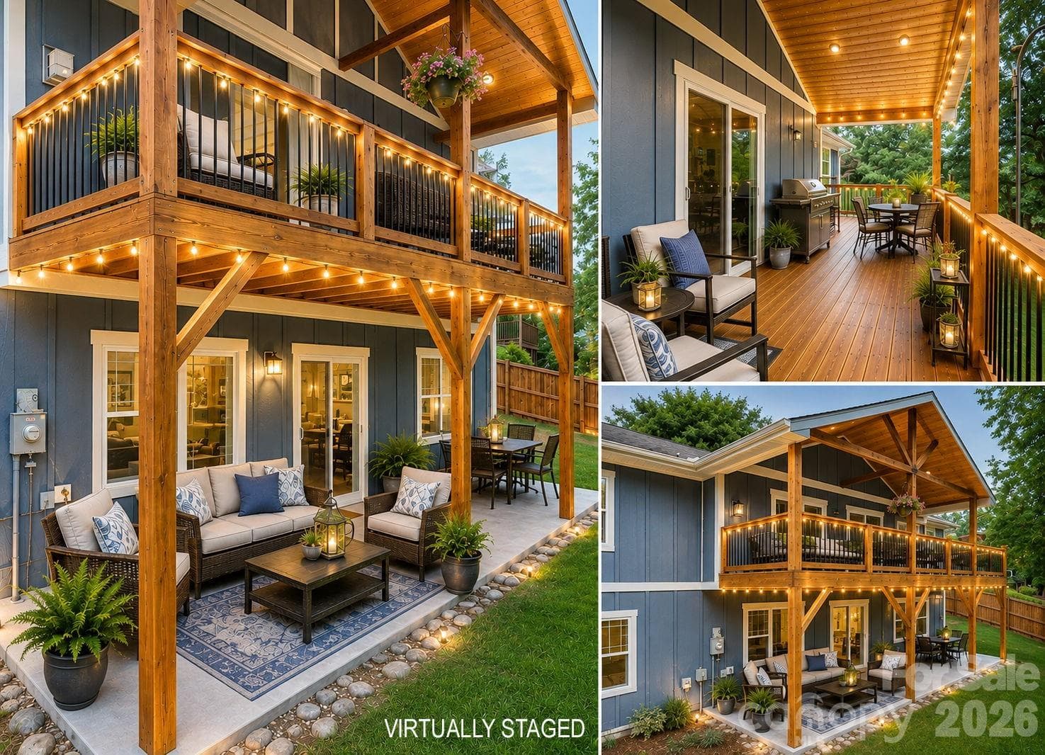 Virtually staged evening. - Waynesville