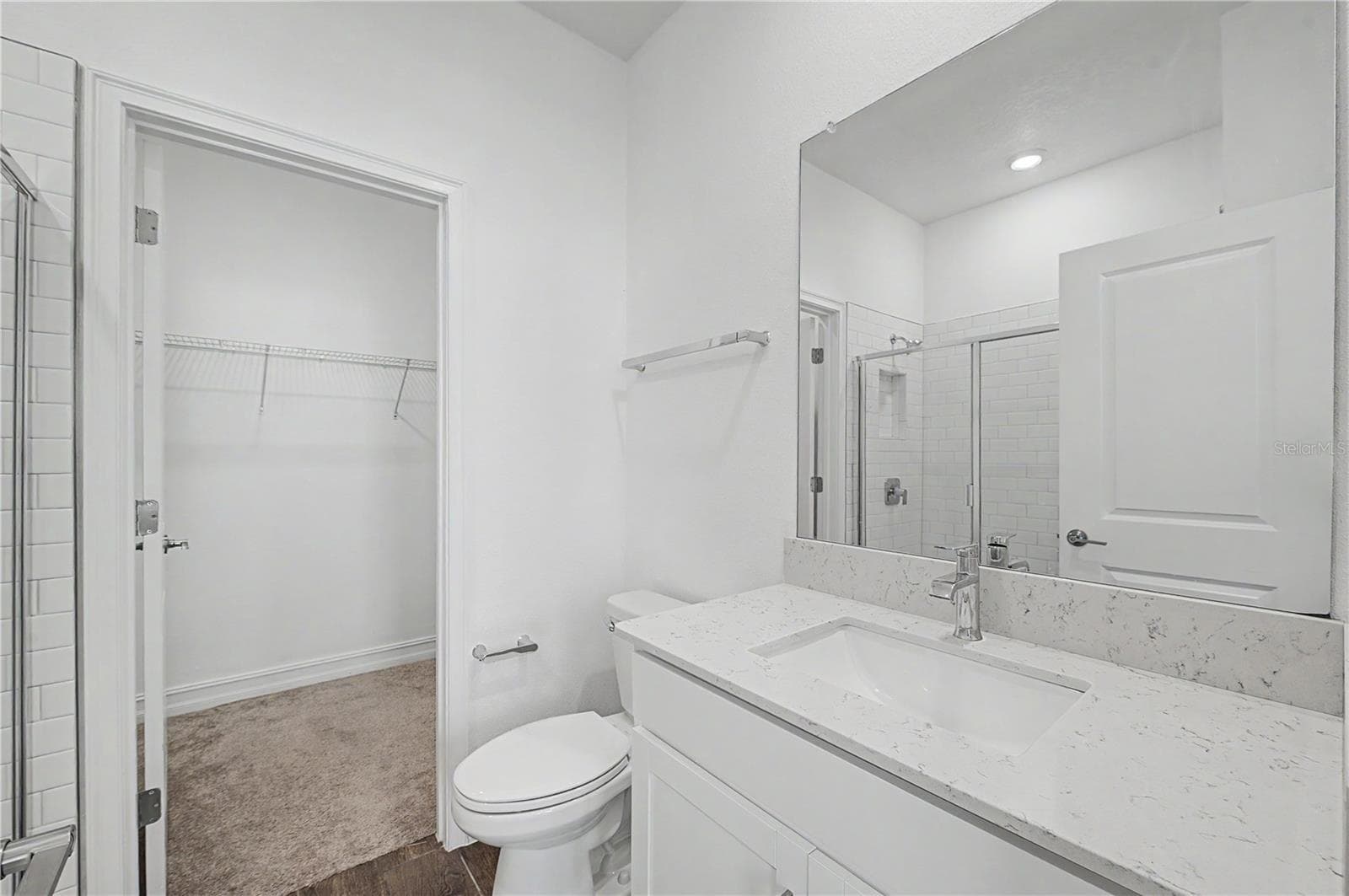 Bedroom 2- Bathroom and Walk- In closet - 9826 CARABINER WAY, LAND O LAKES