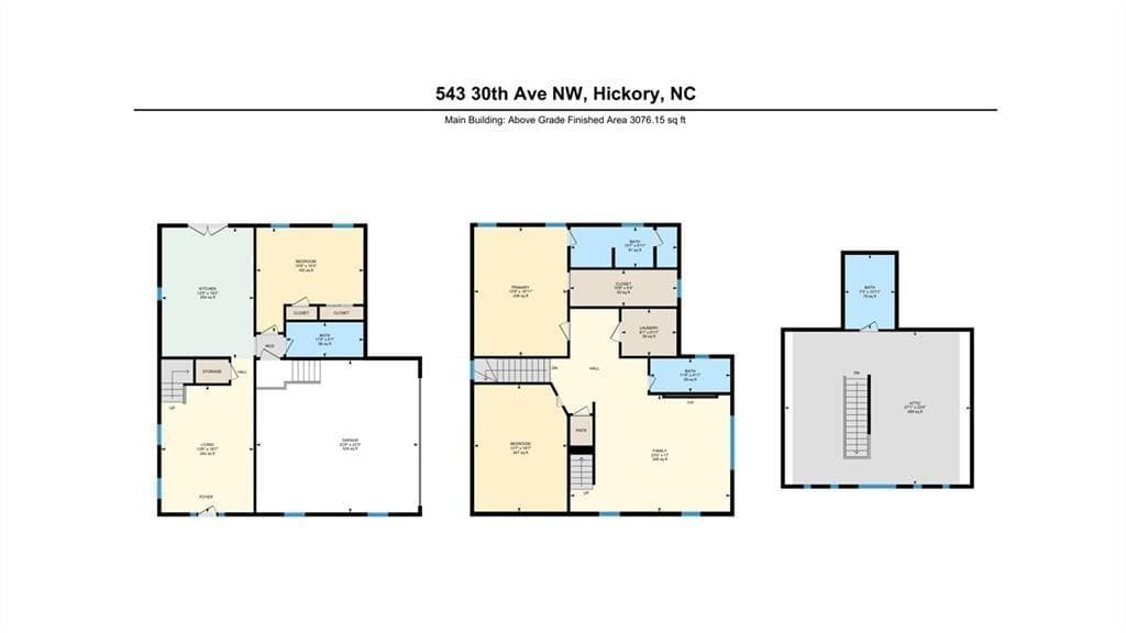 Single Family Residence at 543 30th Avenue NW, Hickory, photo 24 of 25