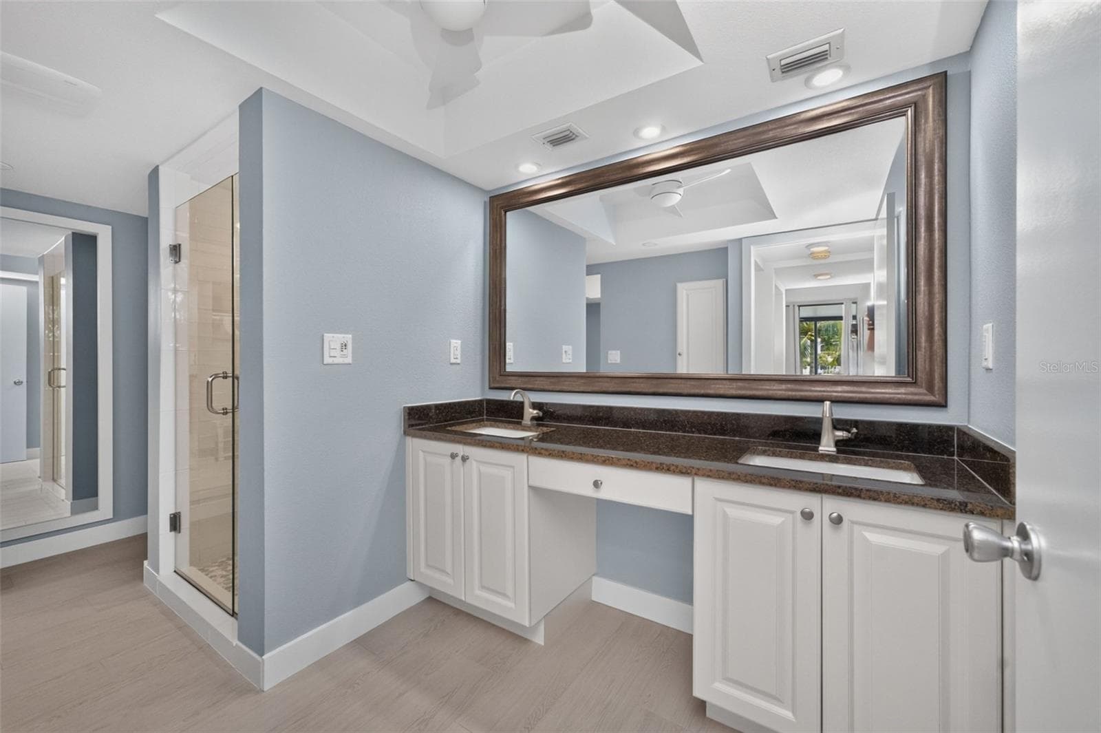 Primary Bath Dual Sinks - 3250 SOUTHSHORE DR #55B, PUNTA GORDA