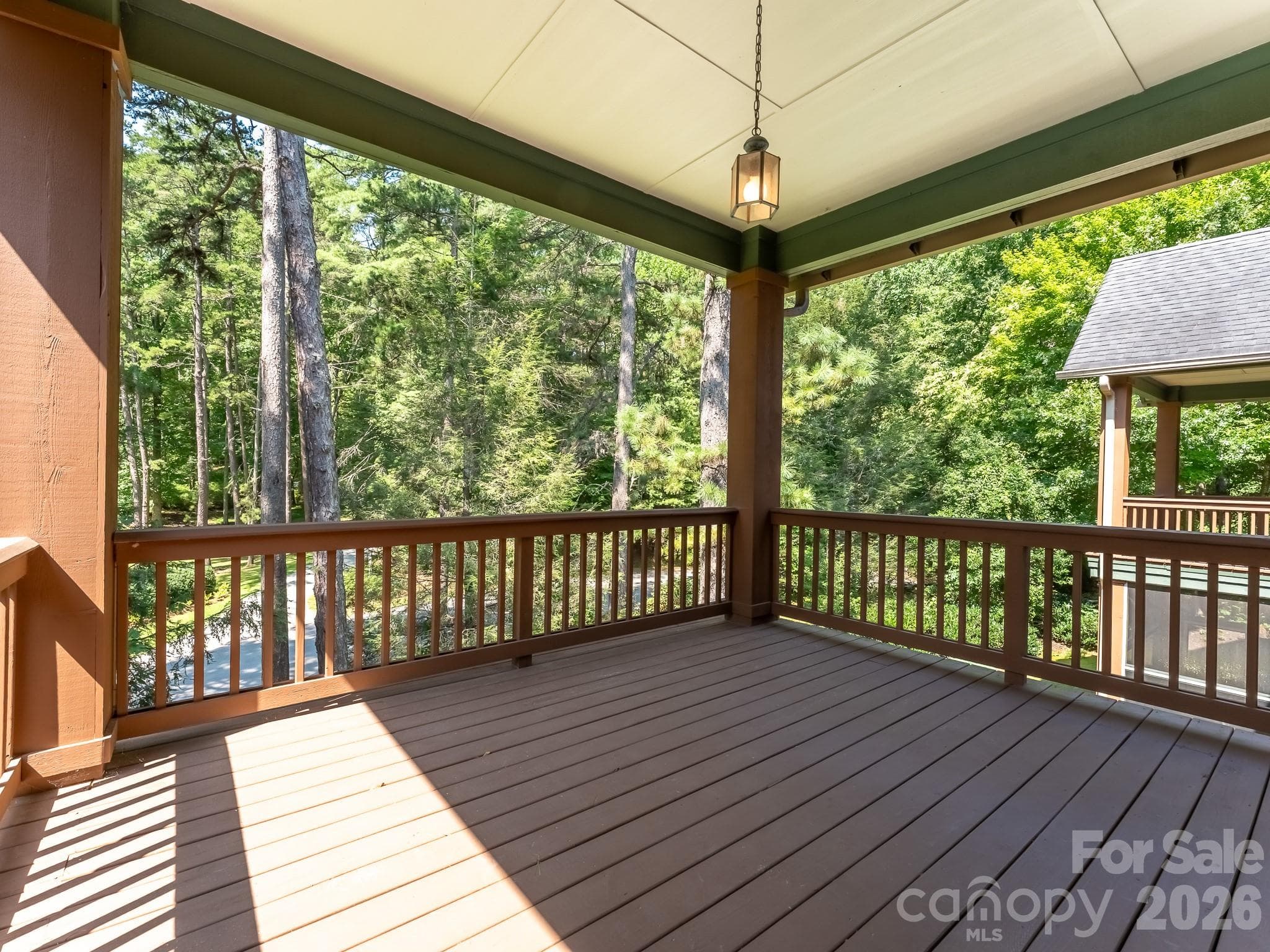Covered Back Deck - 47 Ridgetop Circle, Brevard