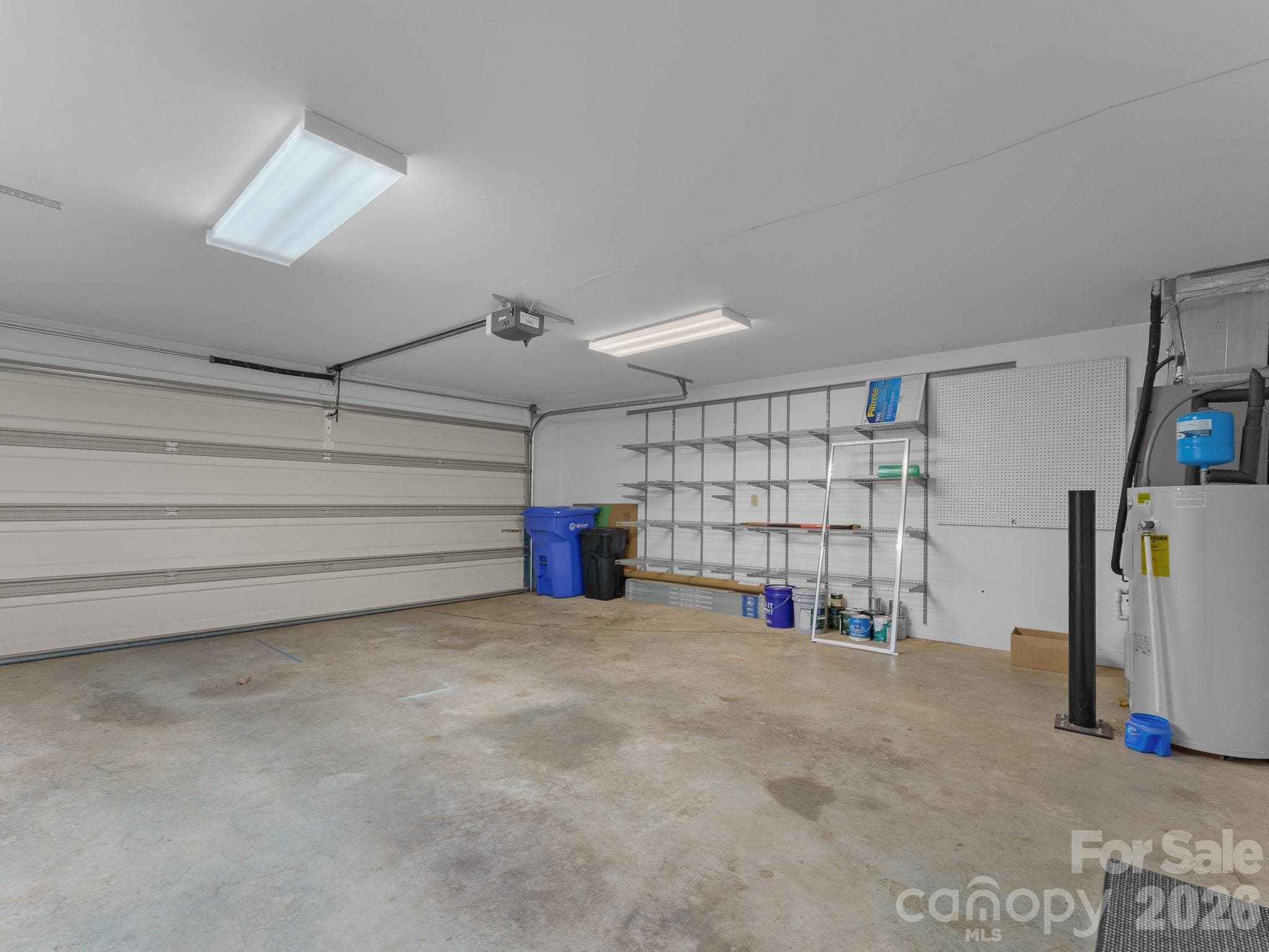 Attached Two-Car Garage - 47 Ridgetop Circle, Brevard