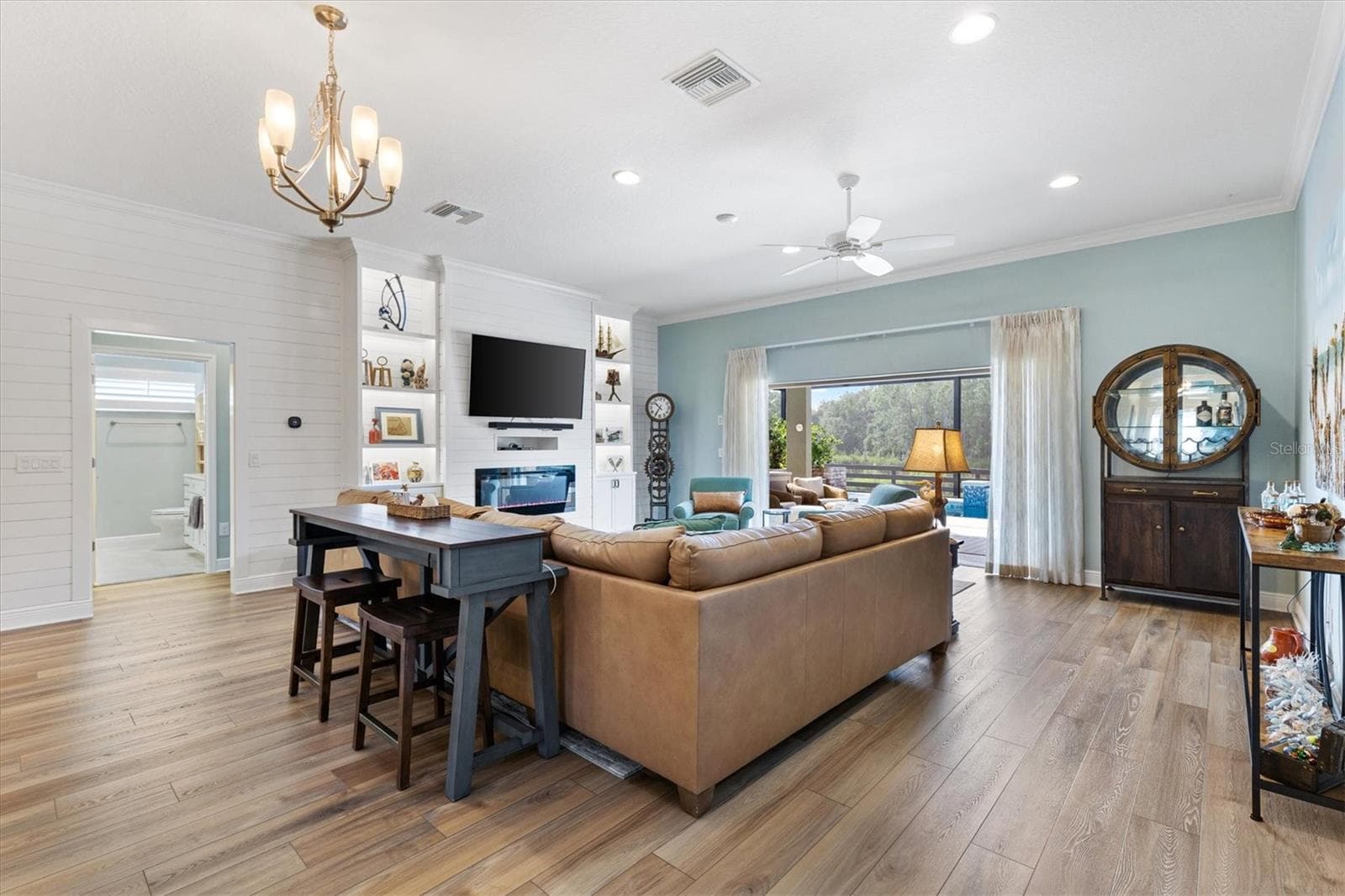 Living Room - 504 BEDMINSTER WAY, THE VILLAGES