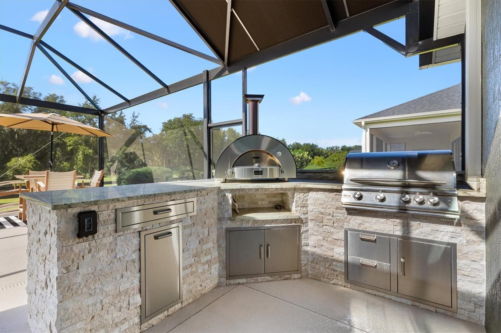 Outdoor Kitchen - 504 BEDMINSTER WAY, THE VILLAGES