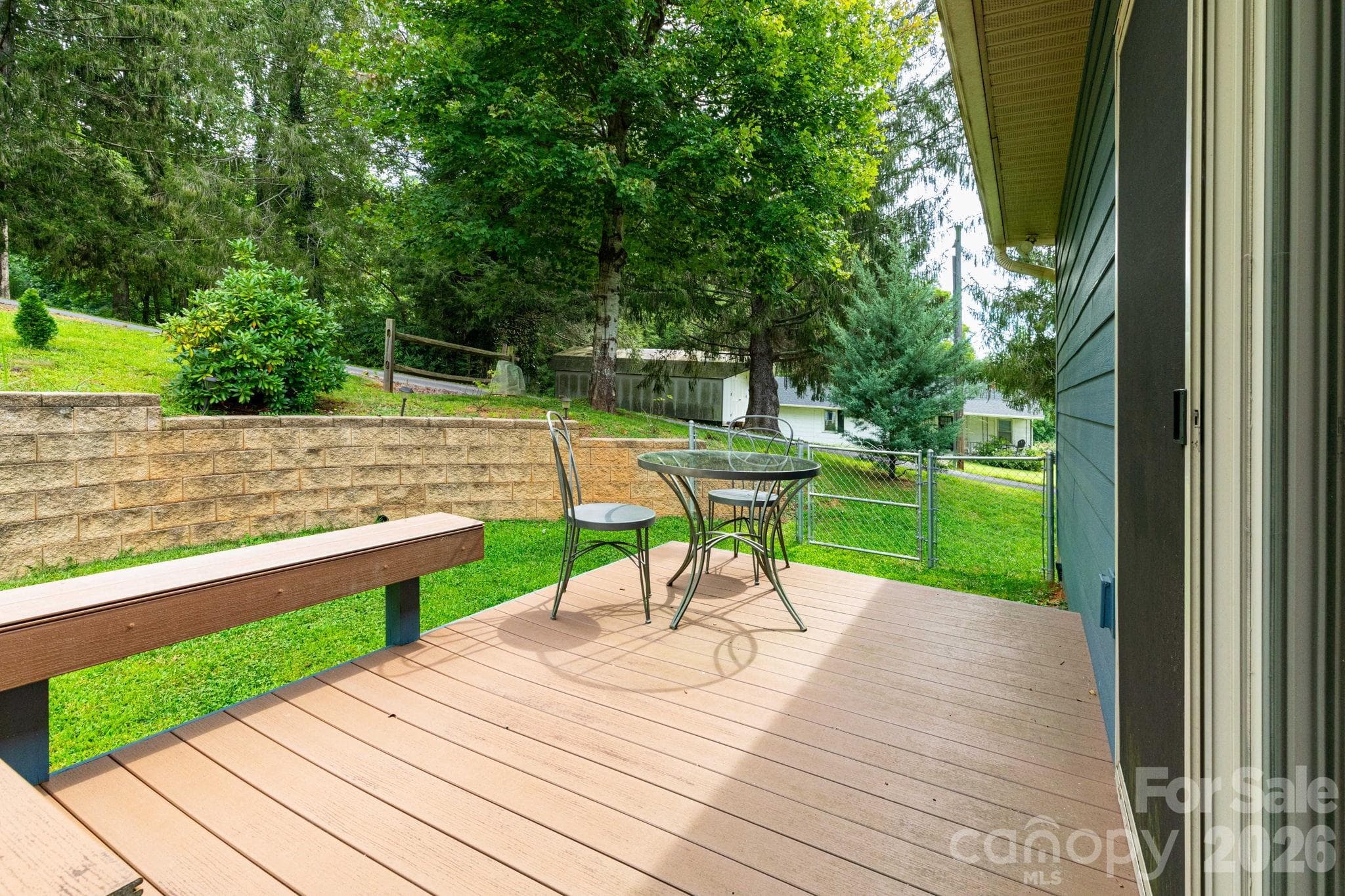 Rear Porch - 18 Hoye Lane, Candler