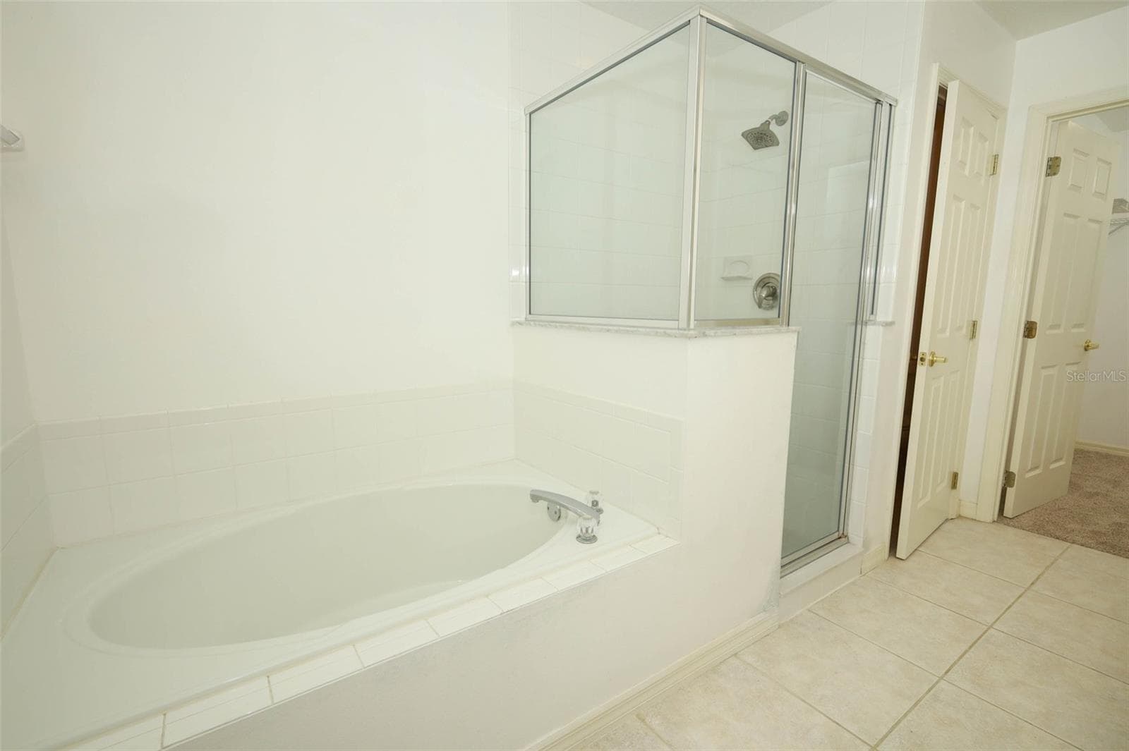 Primary Tub and Shower - 2247 WEKIVA VILLAGE LN, APOPKA