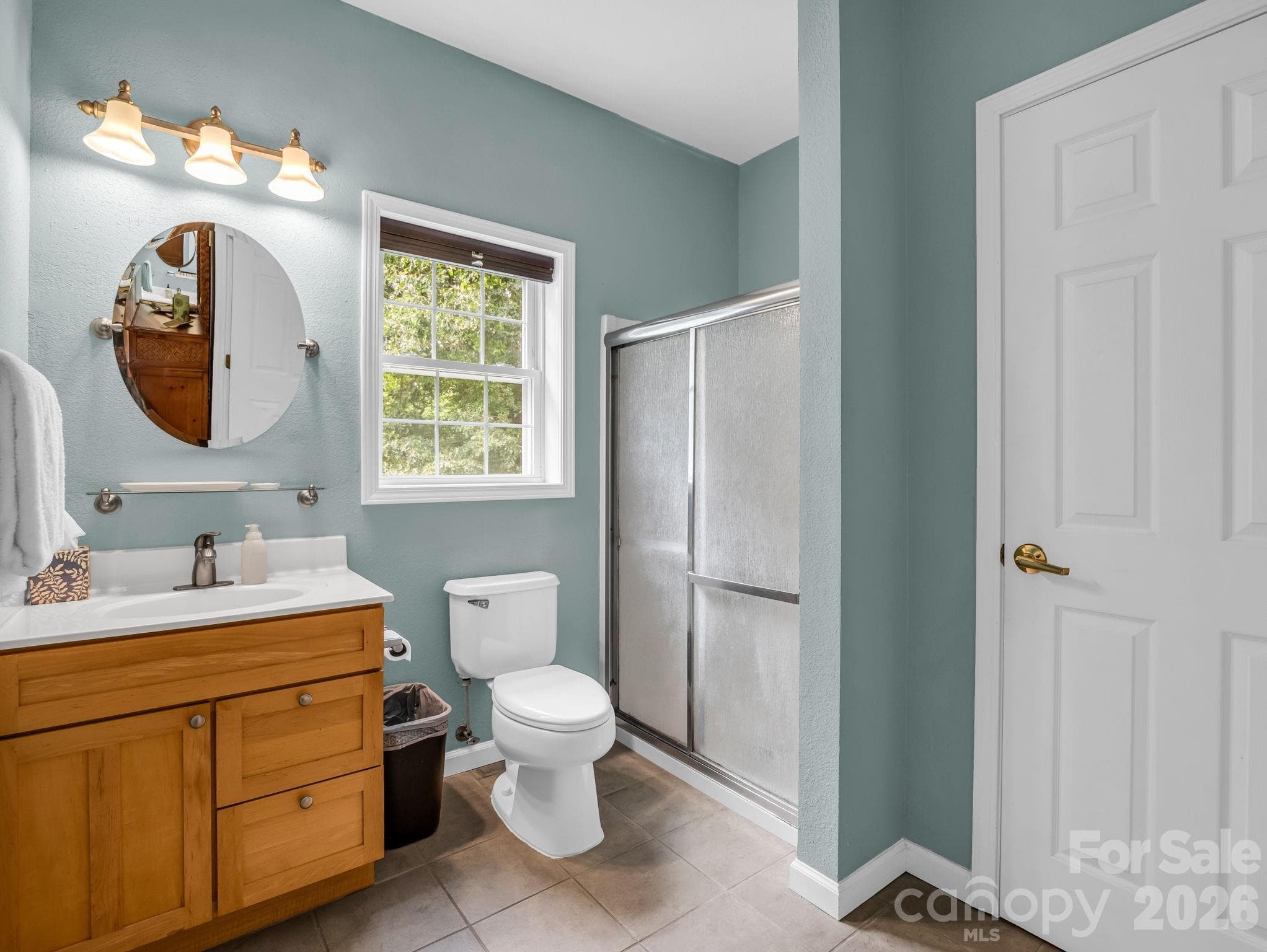 One of the primary baths - 136 Limousine Lane, Pisgah Forest