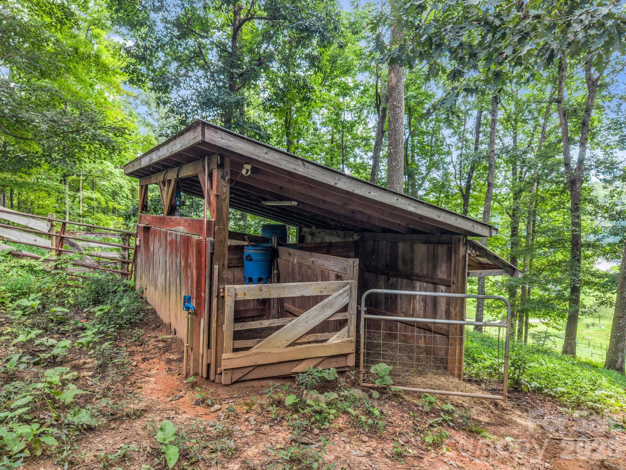 Livestock shelter - 136 Limousine Lane, Pisgah Forest