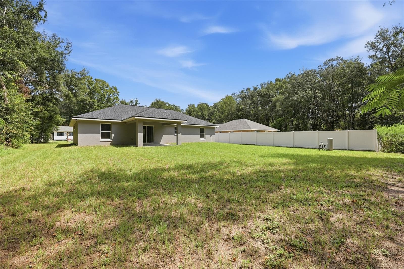 Backyard - 2984 SE 140TH LN, SUMMERFIELD