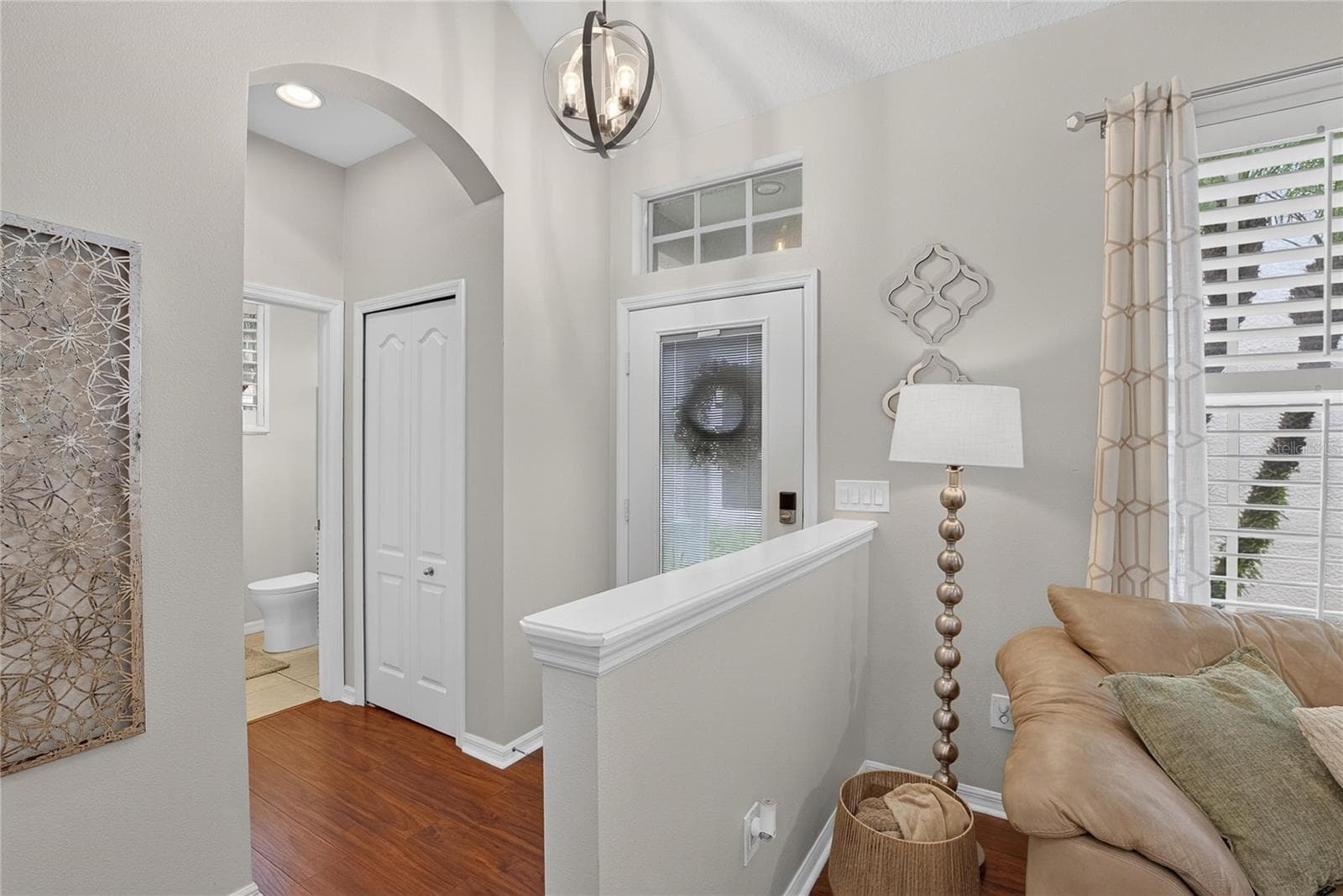Welcoming entry with convenient half bath nearby. - 10807 SIERRA VISTA PL, TAMPA