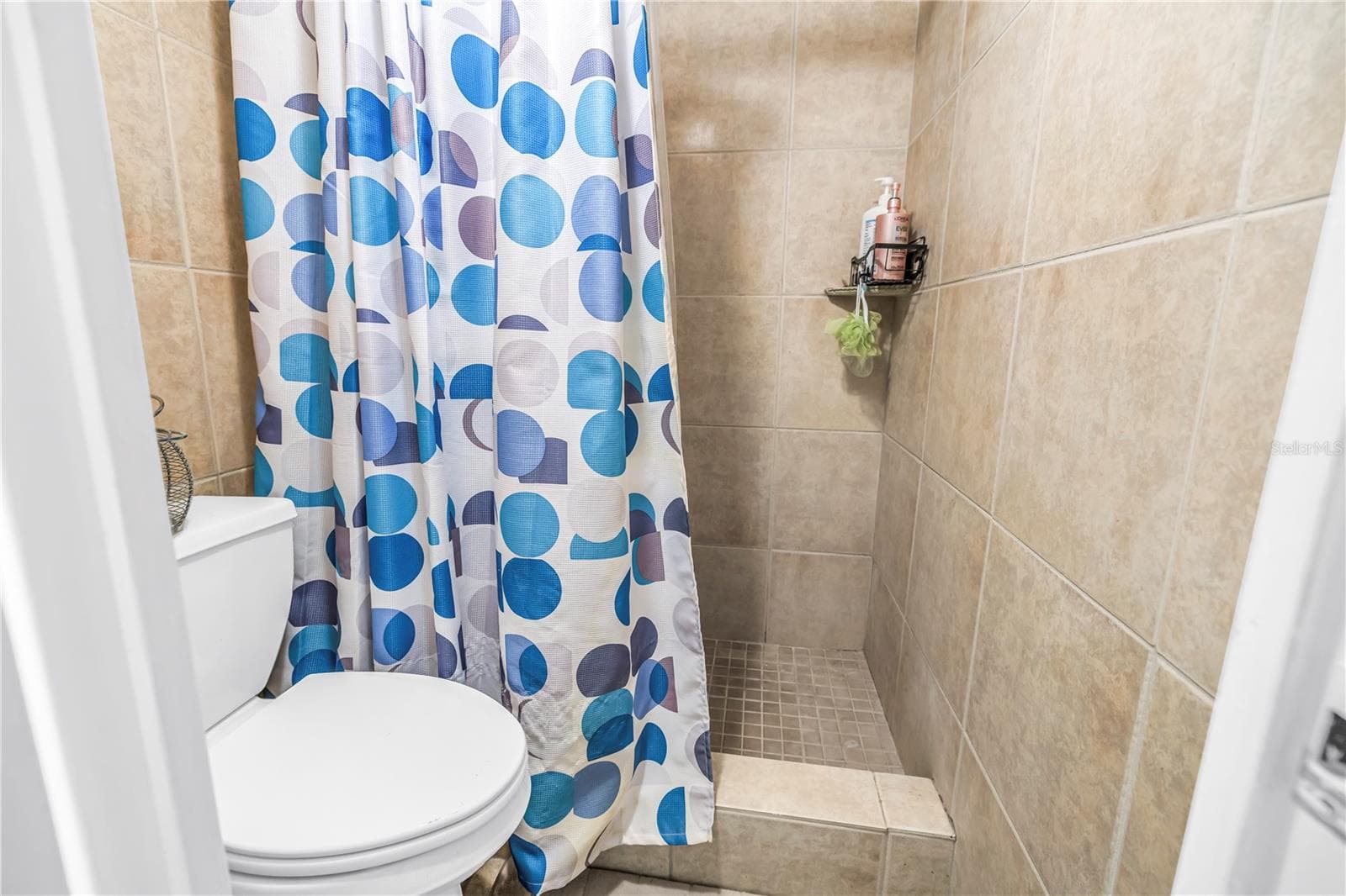Main bath shower - 7200 SUNSHINE SKYWAY LN S #8B, ST PETERSBURG