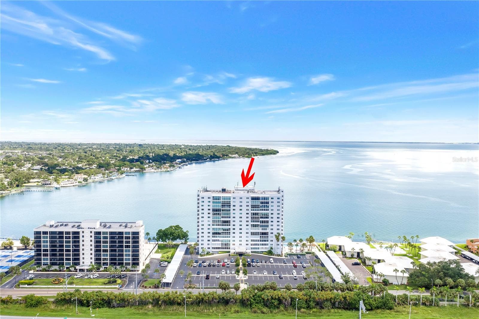 Overhead view - 7200 SUNSHINE SKYWAY LN S #8B, ST PETERSBURG