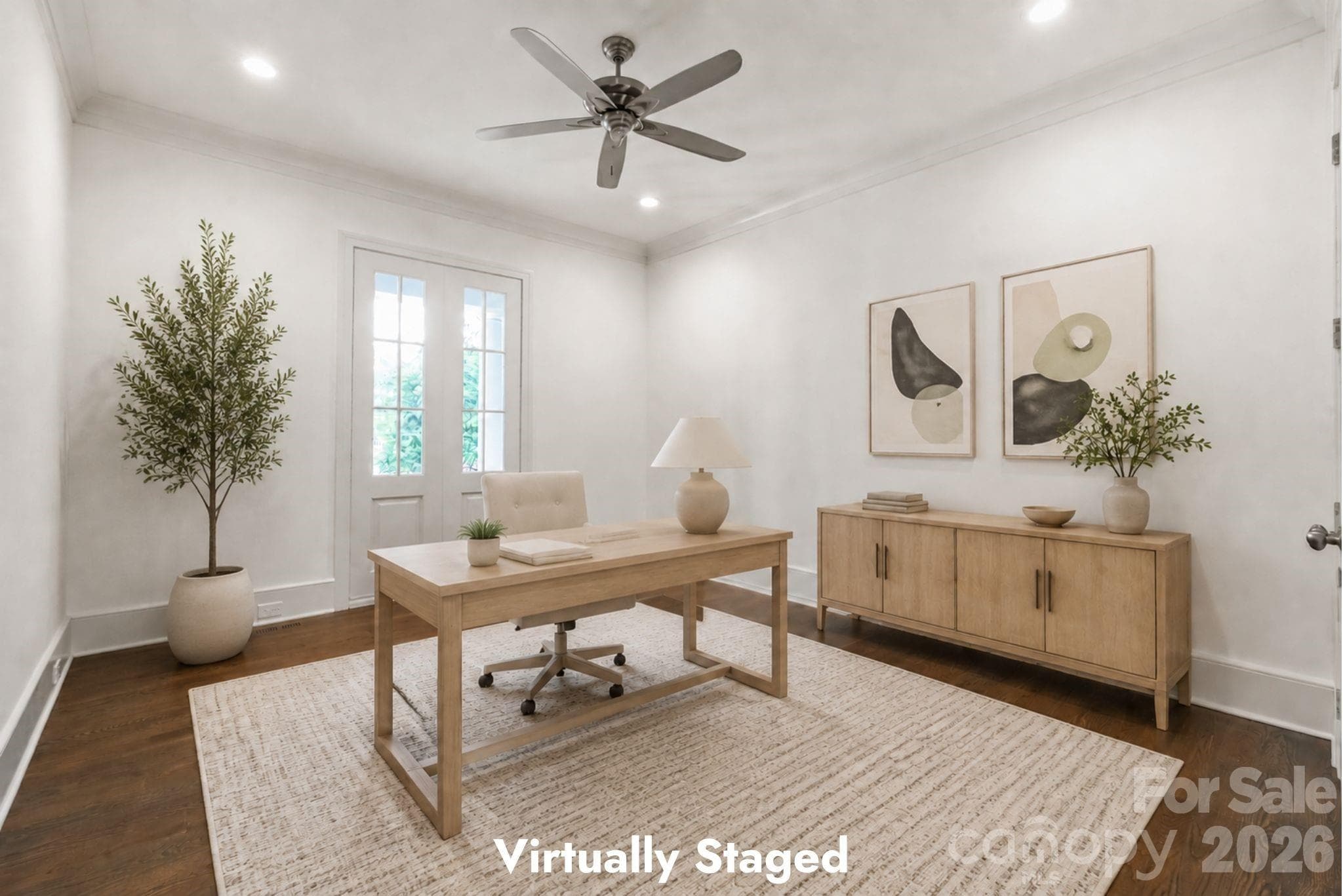 A room that can be used for many needs. Conveniently located steps away from the main living area - 2800 Wintergreen Drive, Charlotte
