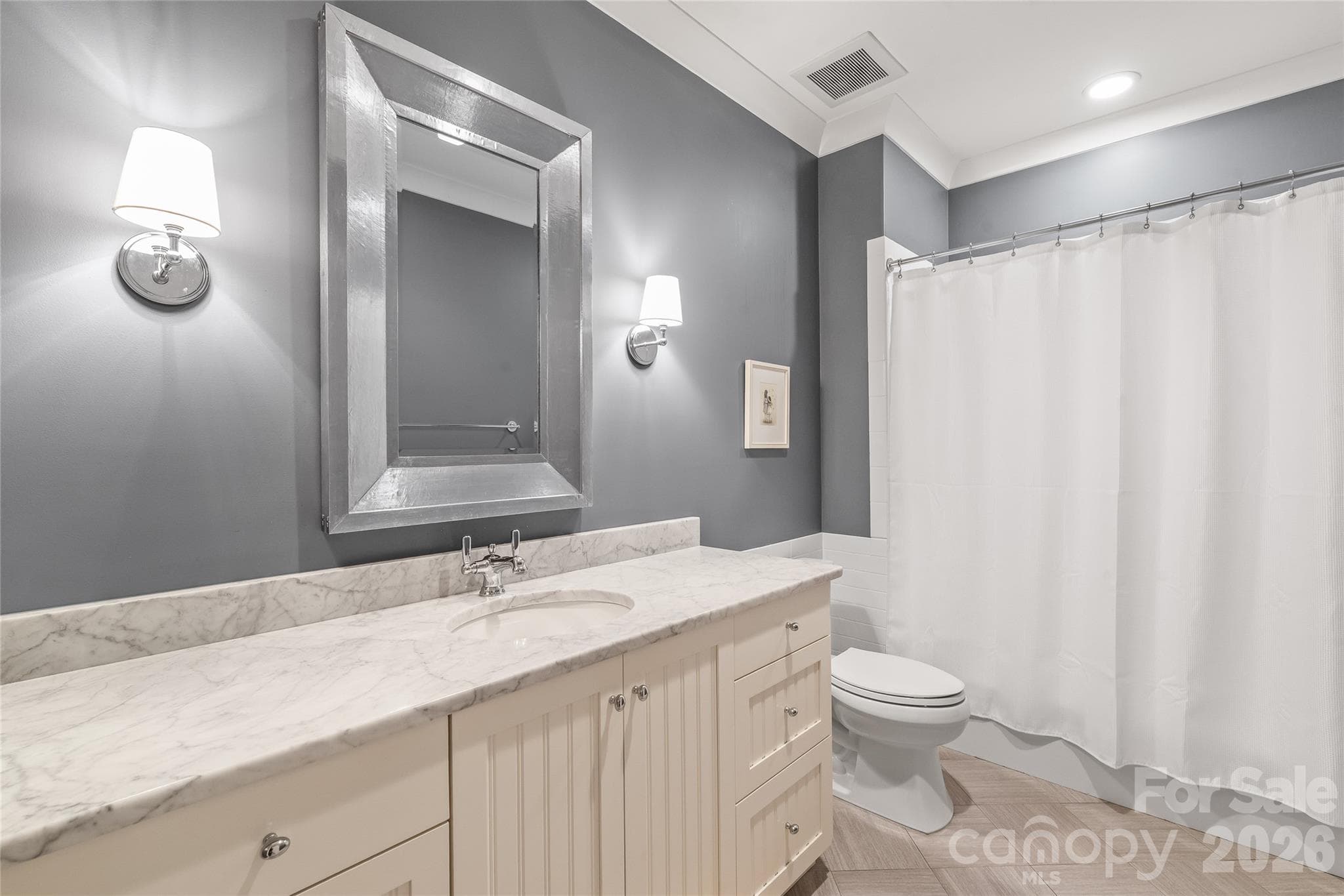Each guest room has its own private bath - 2800 Wintergreen Drive, Charlotte
