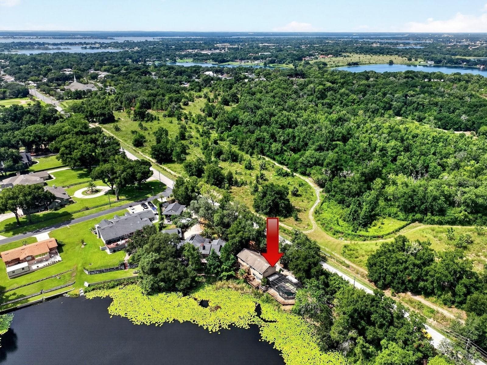 Aerial - 1625 ABRAMS RD, EUSTIS