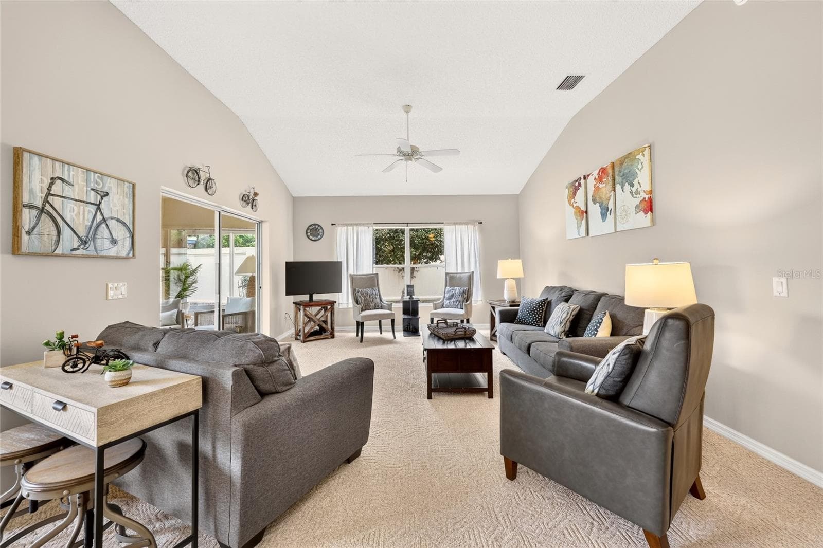 Living room from foyer area! - 17198 SE 84TH KNIGHT AVE, THE VILLAGES