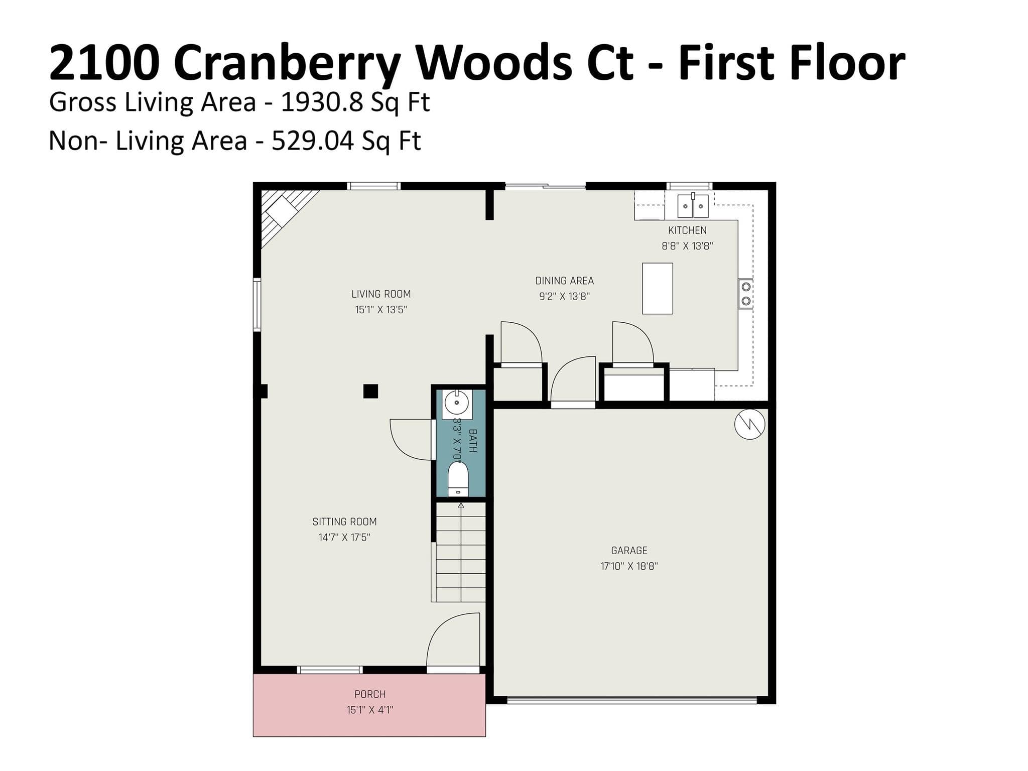 Single Family Residence at 2100 Cranberry Woods Court, Charlotte, photo 23 of 24