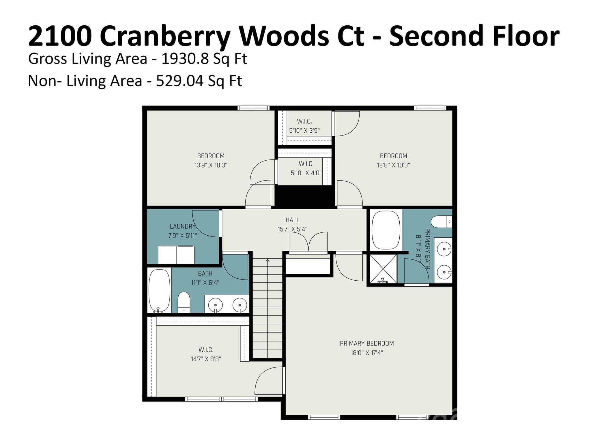 Single Family Residence at 2100 Cranberry Woods Court, Charlotte, photo 24 of 24