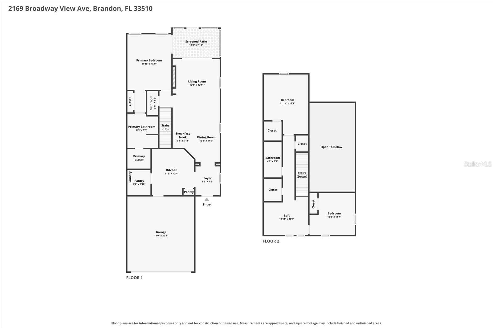 Townhouse at 2169 BROADWAY VIEW AVE, BRANDON, photo 22 of 22