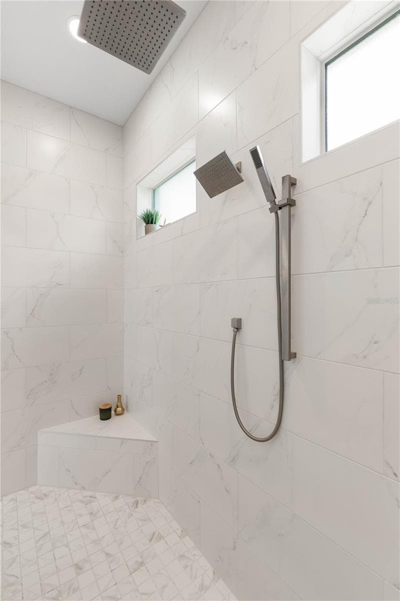 It is spa day, complete with rain shower and handheld sprayer! - 23 OCEAN RIDGE BLVD N, PALM COAST