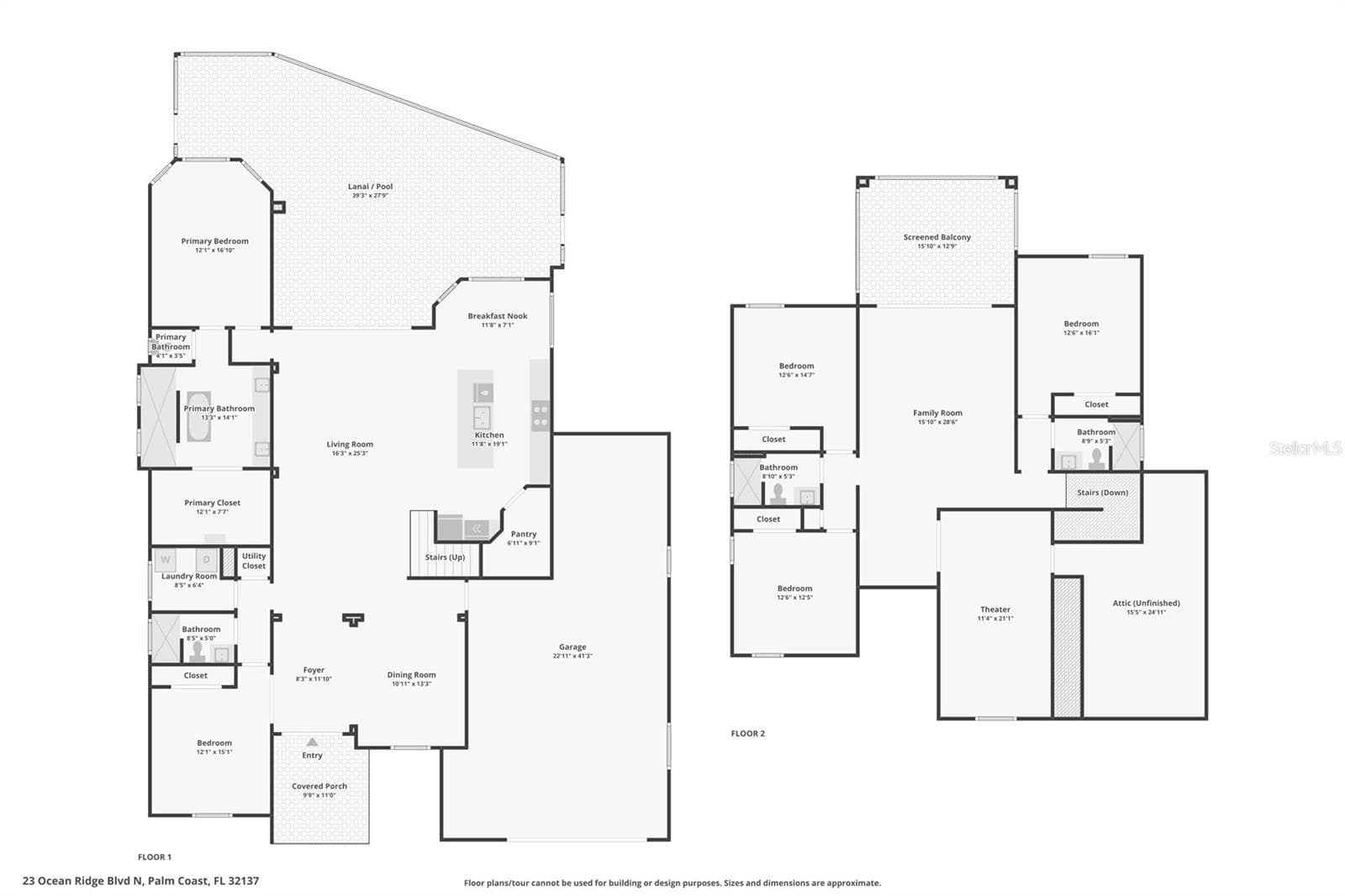 Single Family Residence at 23 OCEAN RIDGE BLVD N, PALM COAST, photo 69 of 96
