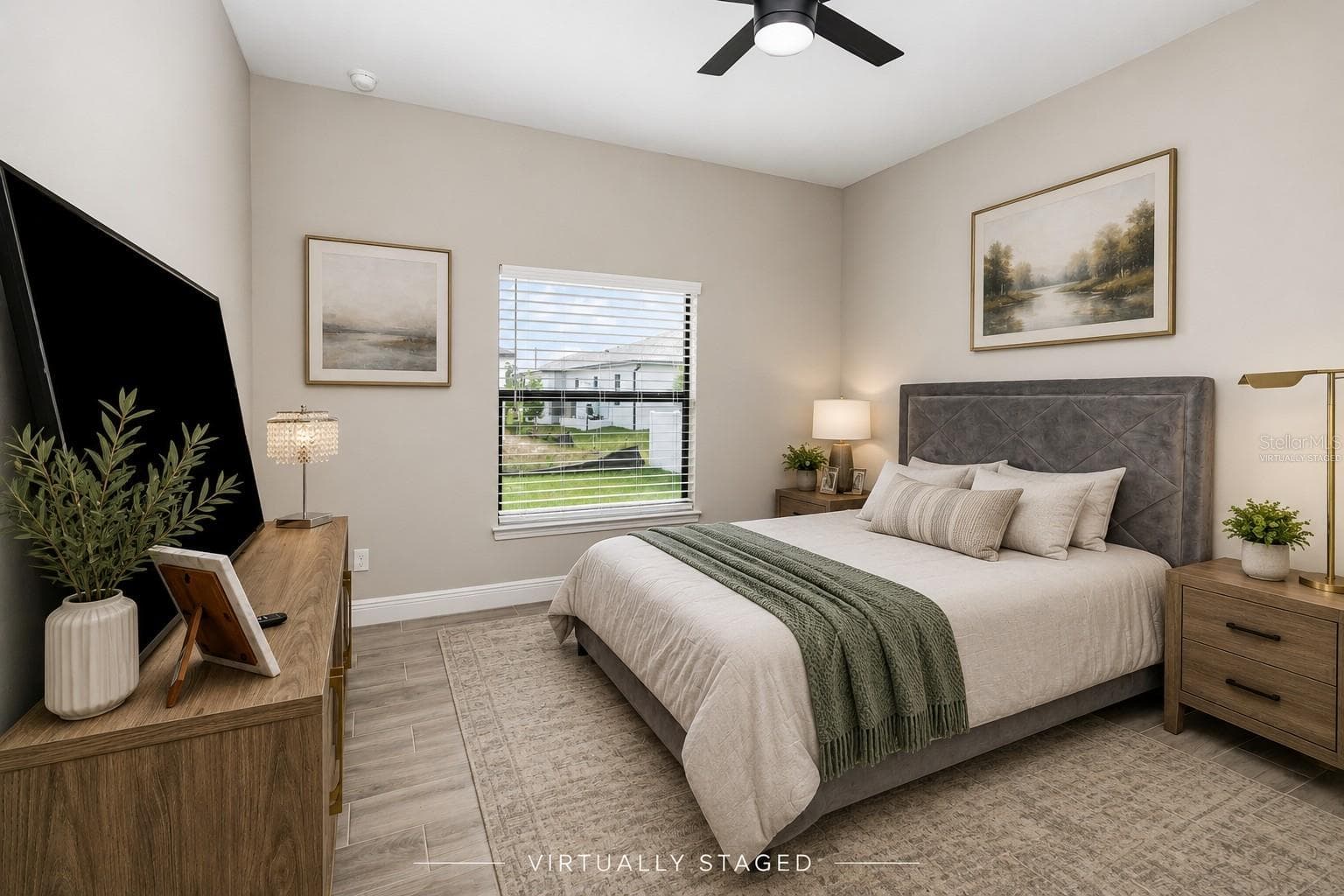 BedroomVirtually Staged - 2841 NW 45TH PL, CAPE CORAL