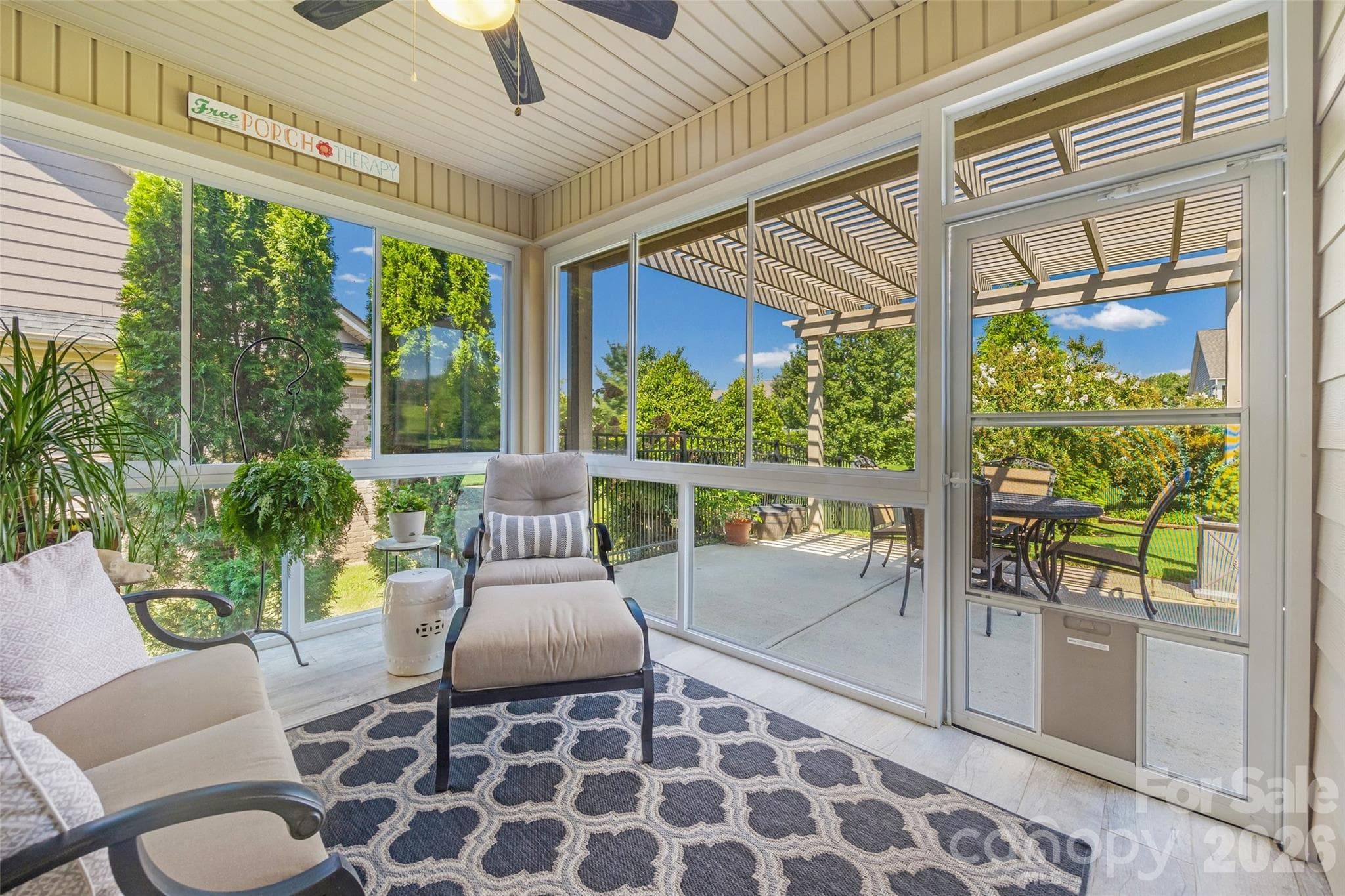 Enclosed porch - 420 Trillium Way, Belmont