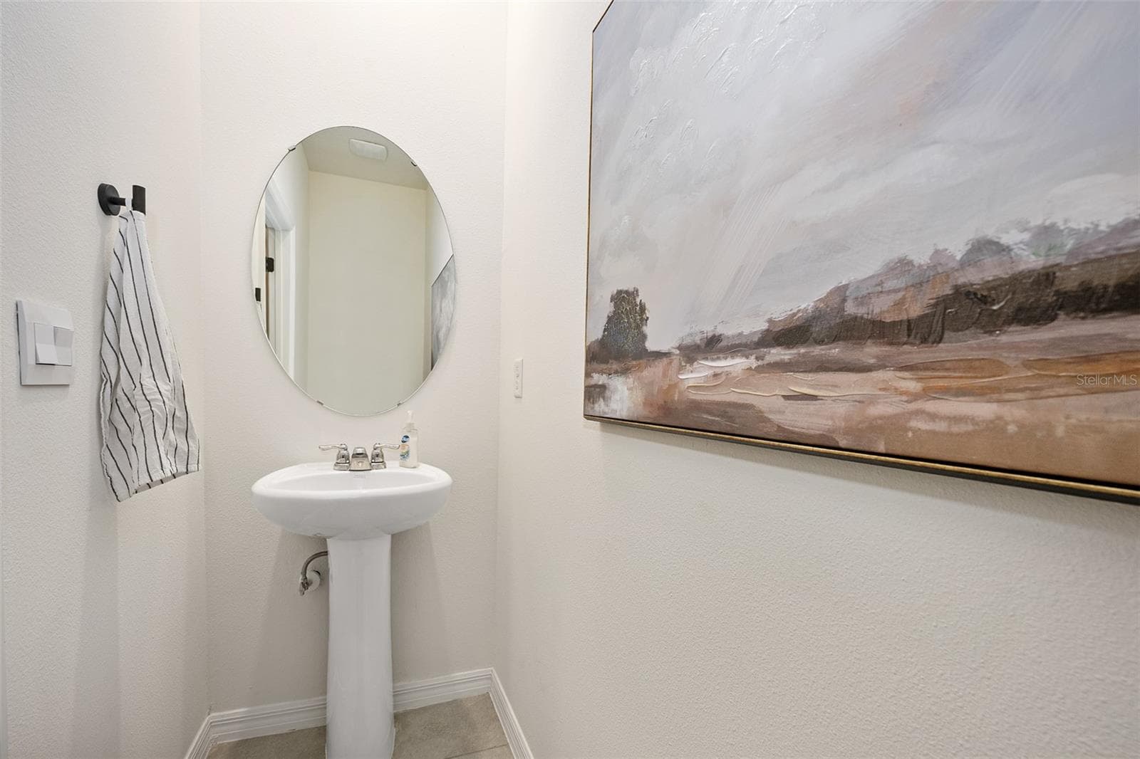 Half bath on the main level - 166 REENA DR, DAYTONA BEACH