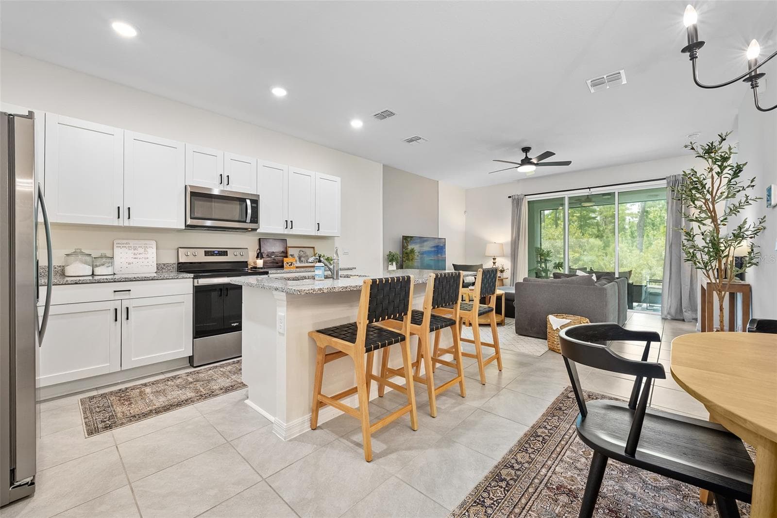 Open floorplan - 166 REENA DR, DAYTONA BEACH
