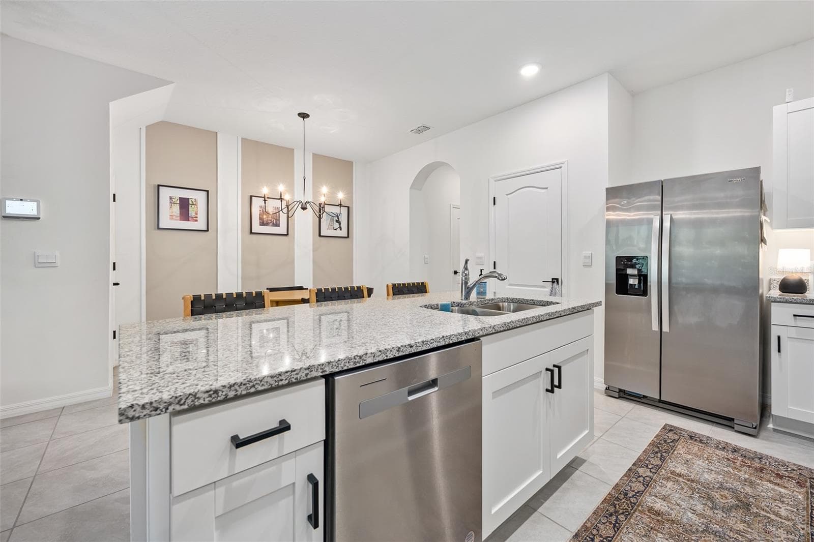 Updated cabinet hardware - 166 REENA DR, DAYTONA BEACH