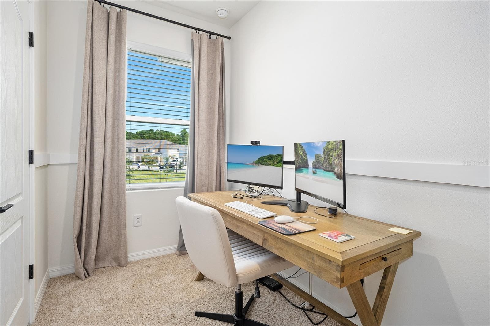 Bedroom 2, bonus area near window - 166 REENA DR, DAYTONA BEACH