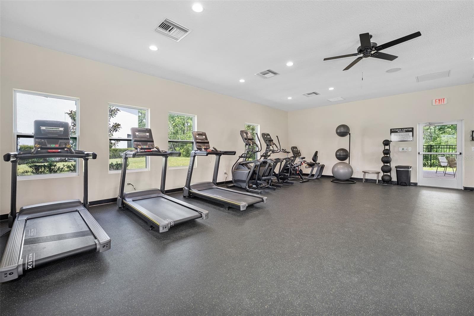 Community gym - 166 REENA DR, DAYTONA BEACH