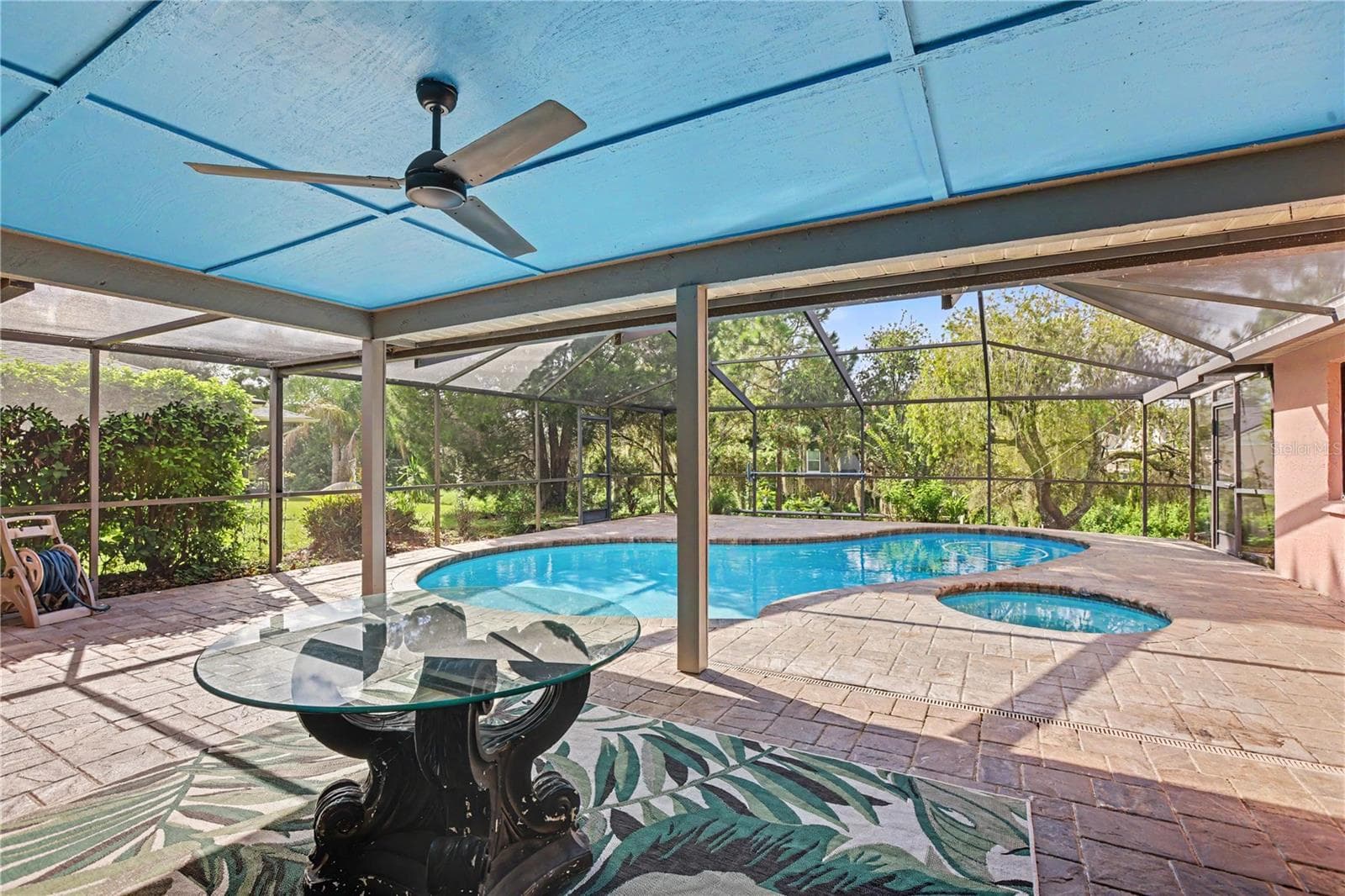Brick Paved Lanai/Pool - 1703 PADDOCK DR, PLANT CITY