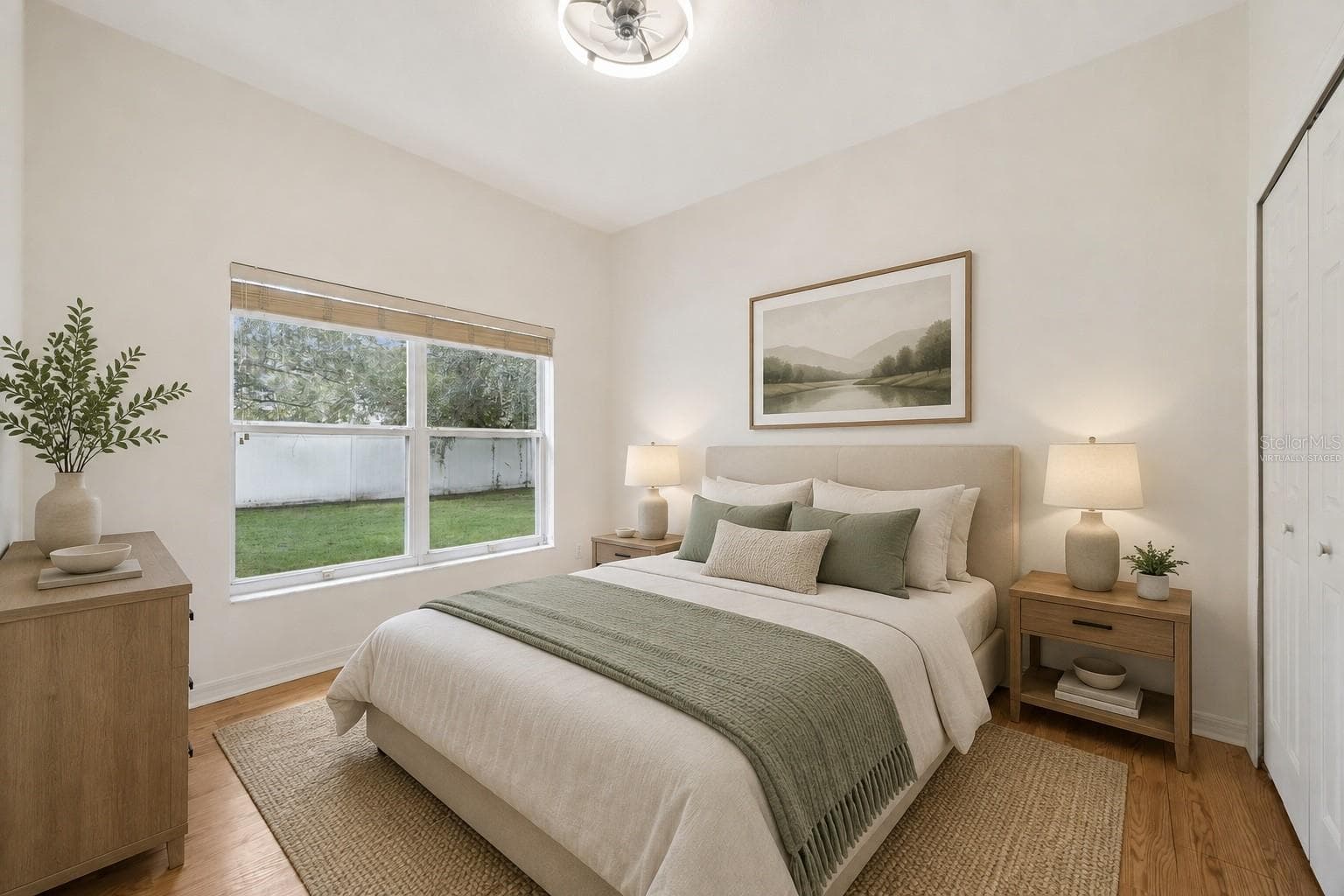 Virtually Staged - Bedroom 3 down Hallway - 14720 SWEET ACACIA DR, ORLANDO