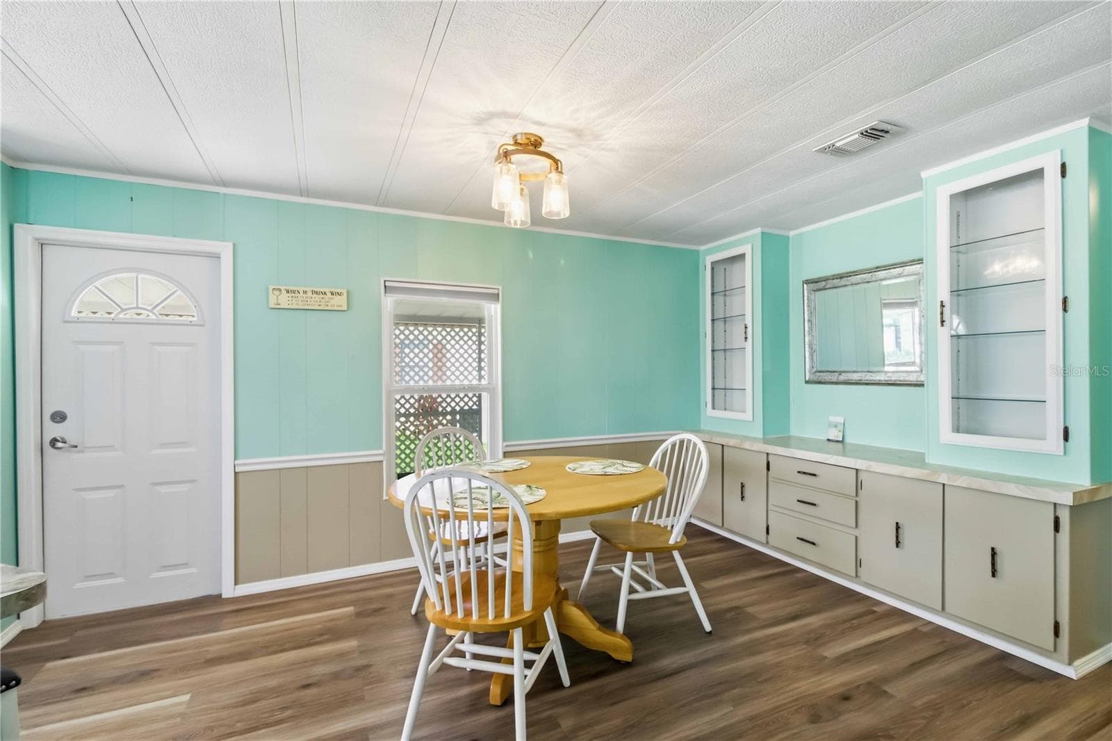 Dining Area with Built in - 4312 14TH ST E, ELLENTON