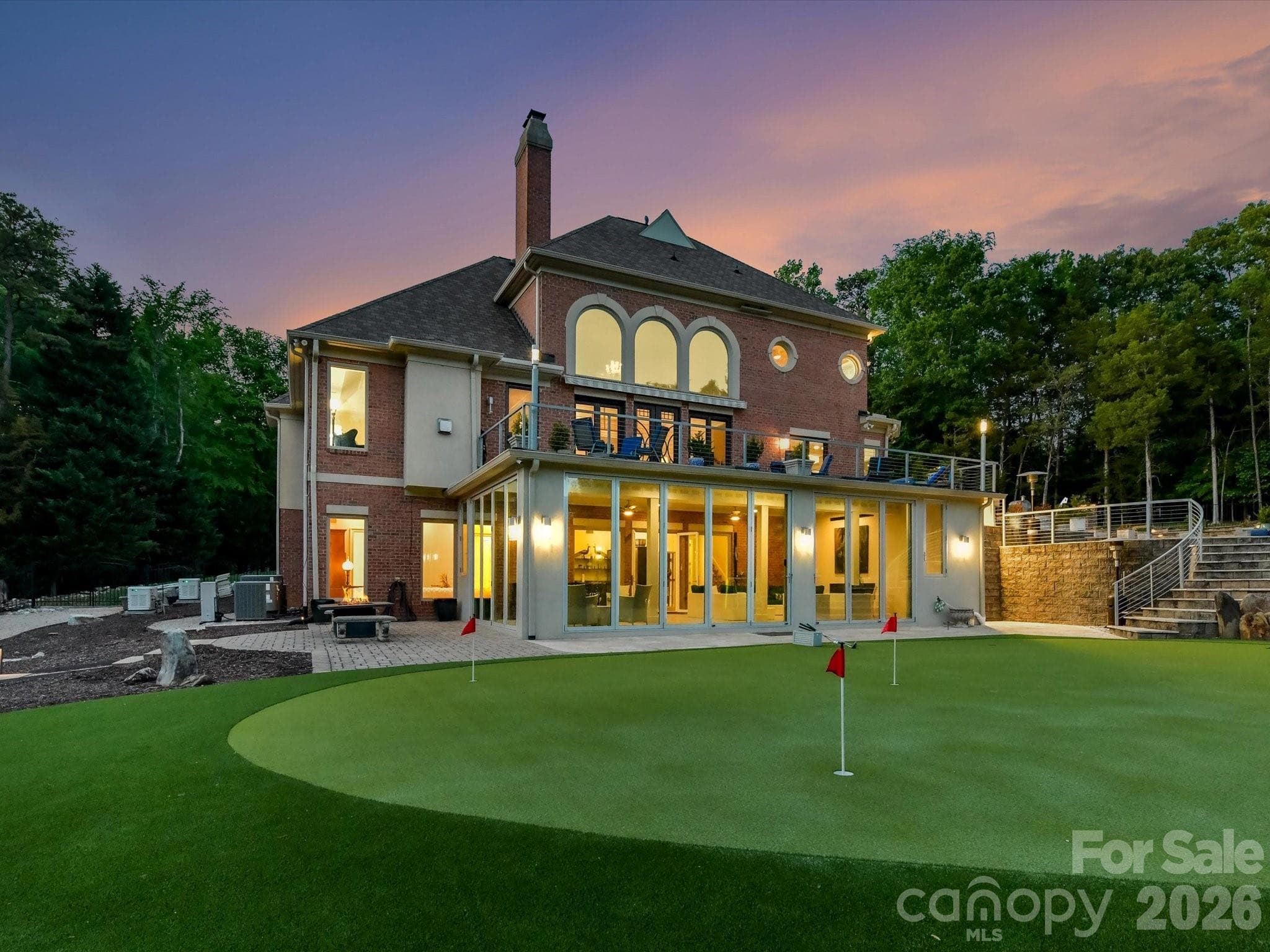 Gorgeous at twilight! - 2723 Providence Pine Lane, Charlotte