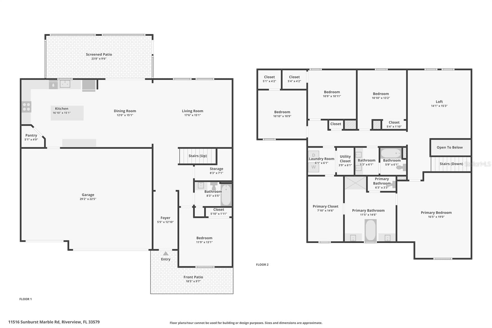 Single Family Residence at 11516 SUNBURST MARBLE RD, RIVERVIEW, photo 48 of 72