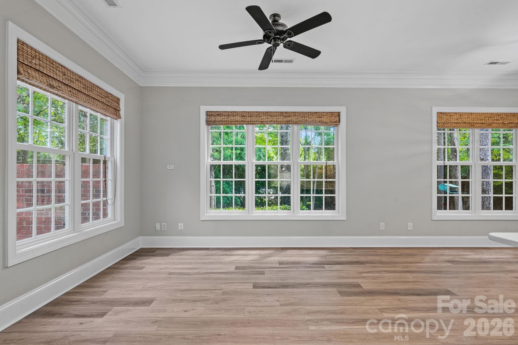 Open floor plan area - 6415 Wakehurst Road, Charlotte