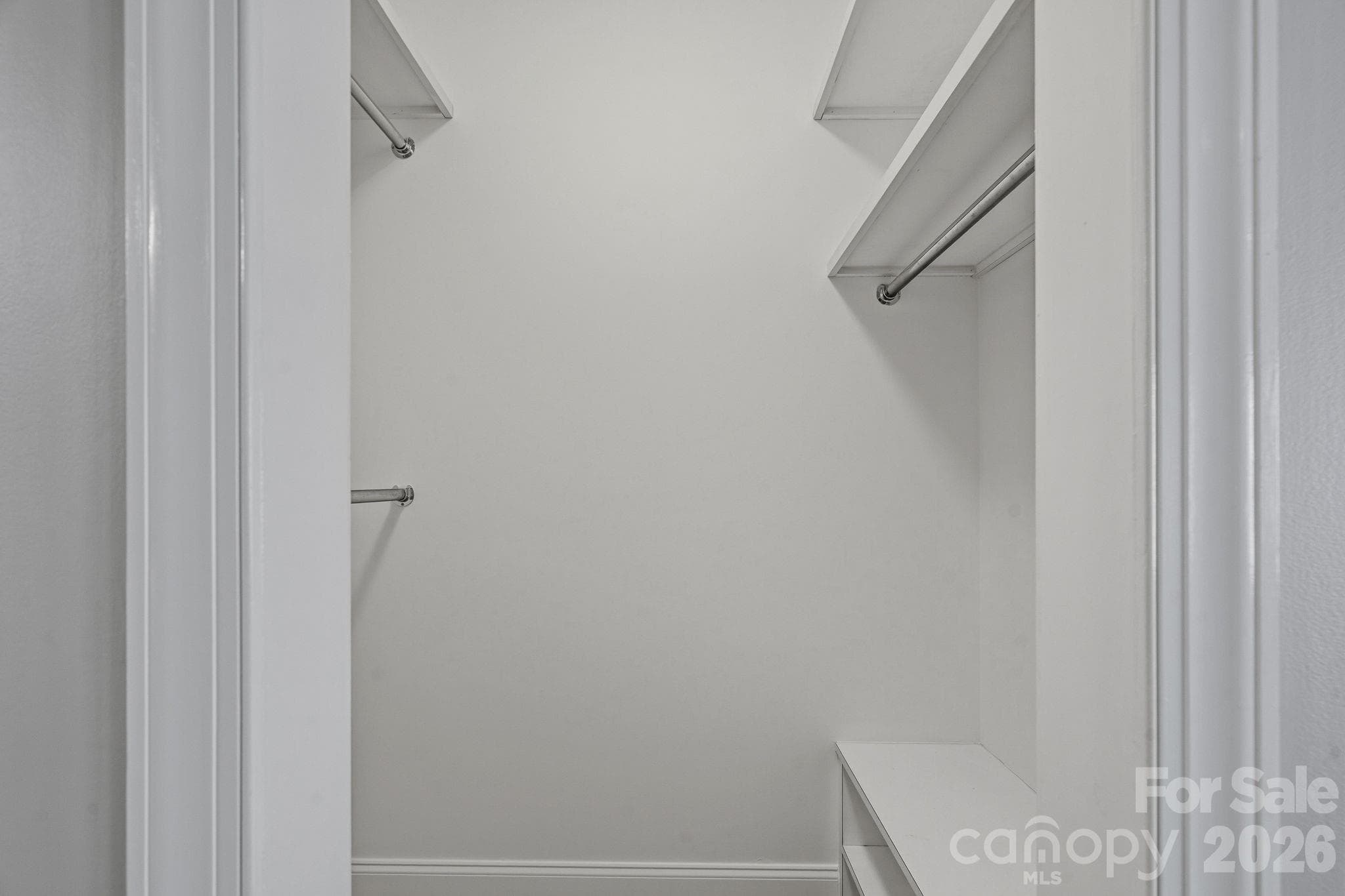 Primary closet - 6415 Wakehurst Road, Charlotte