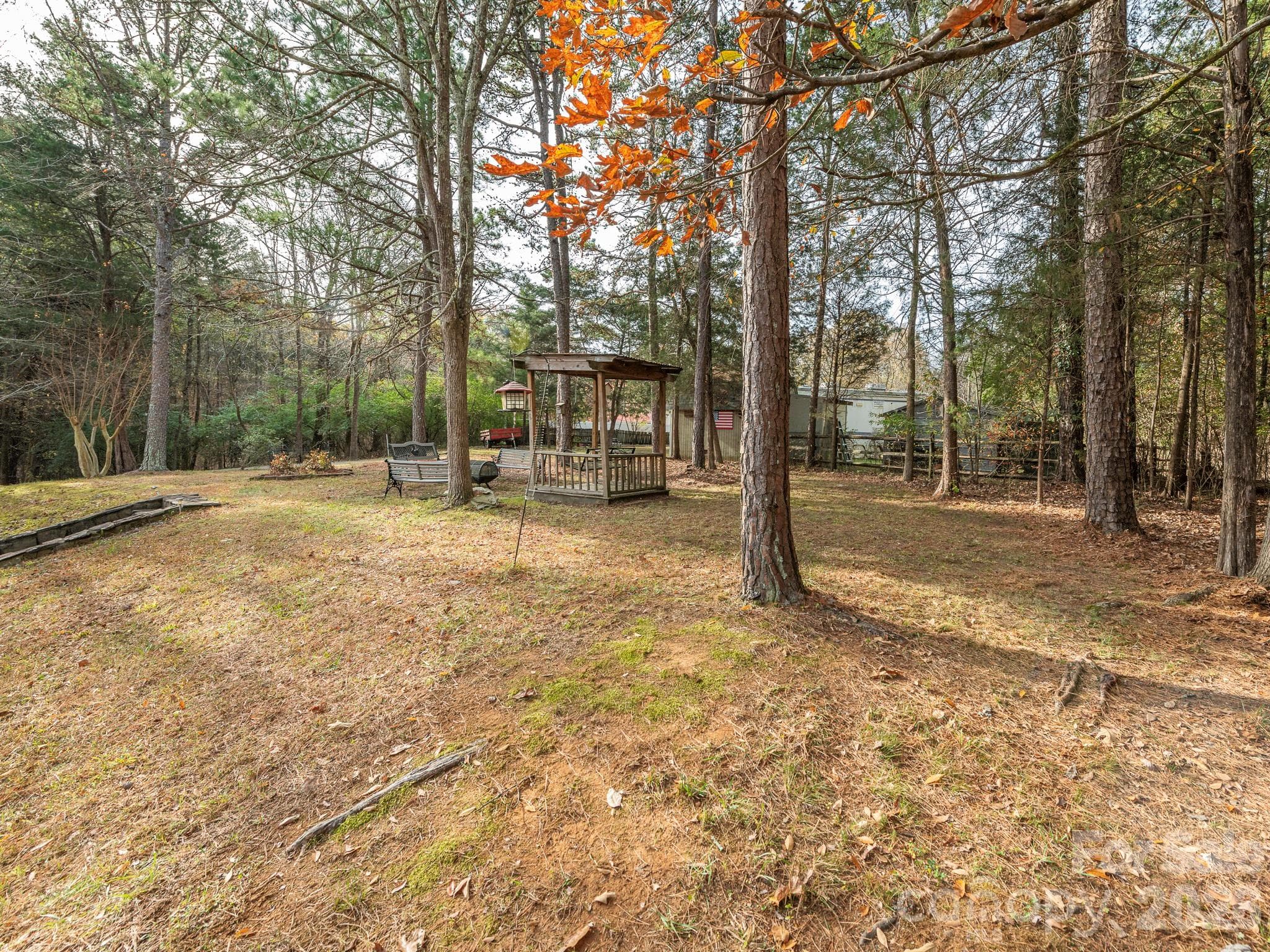 BACK YARD - 1800 Lake Lynn Road, Concord